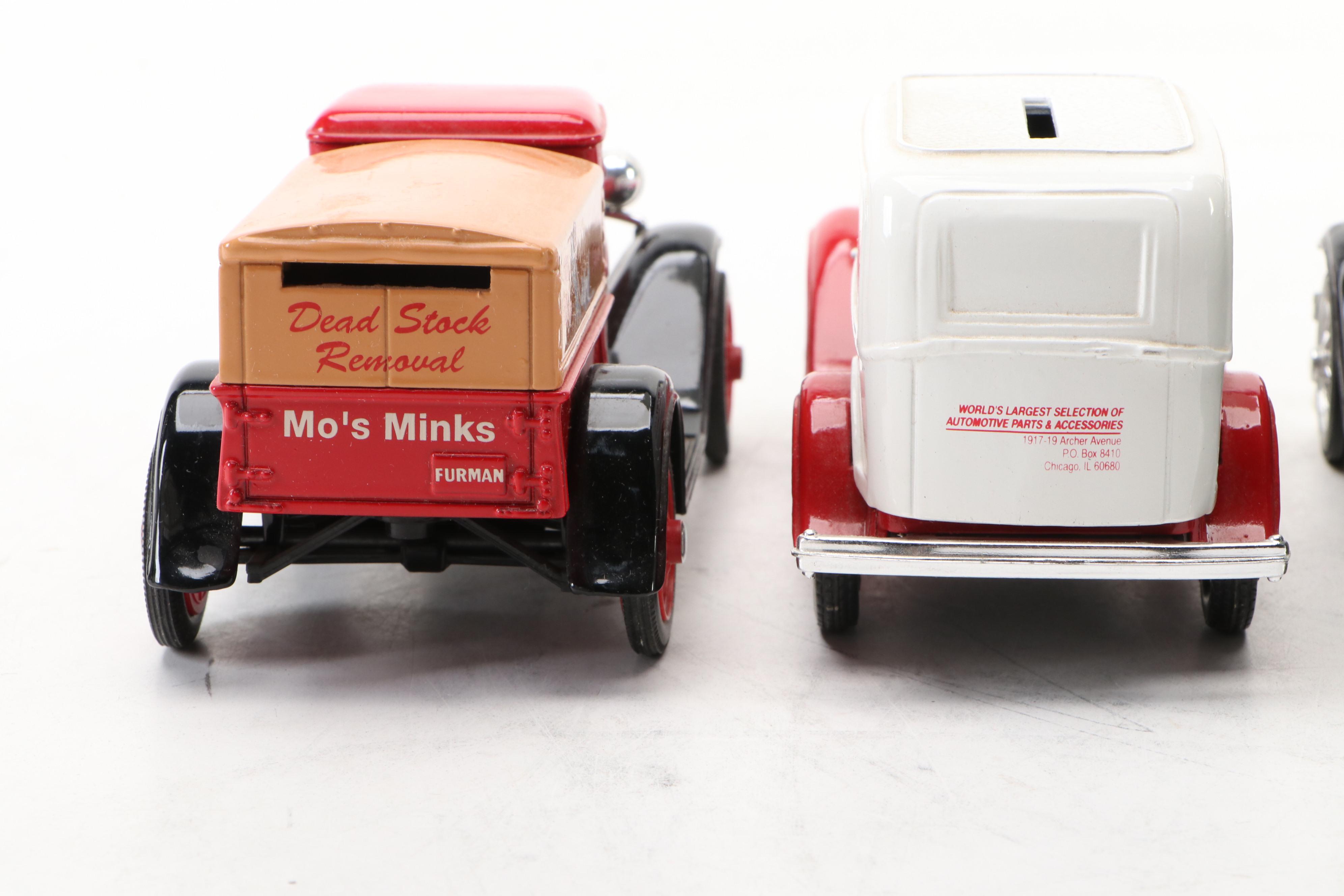 Ertl, Liberty Classics, and Other Ford Model A Diecast Coin Banks