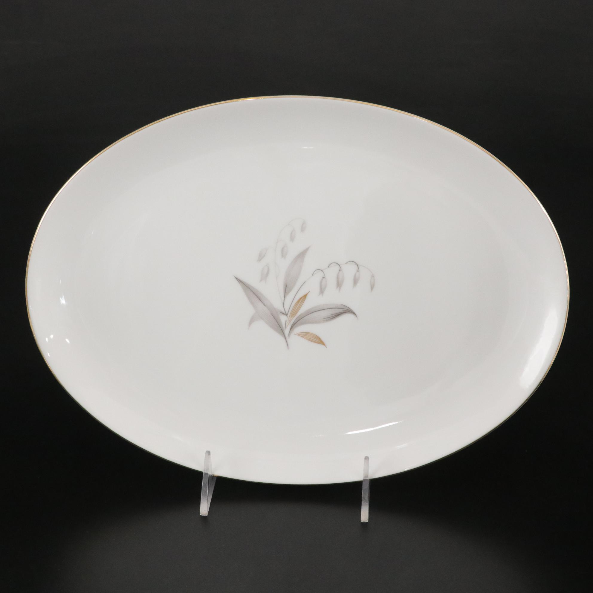 Kaysons "Golden Rhapsody" Gilded Dinnerware, Place Setting for Four, 1961