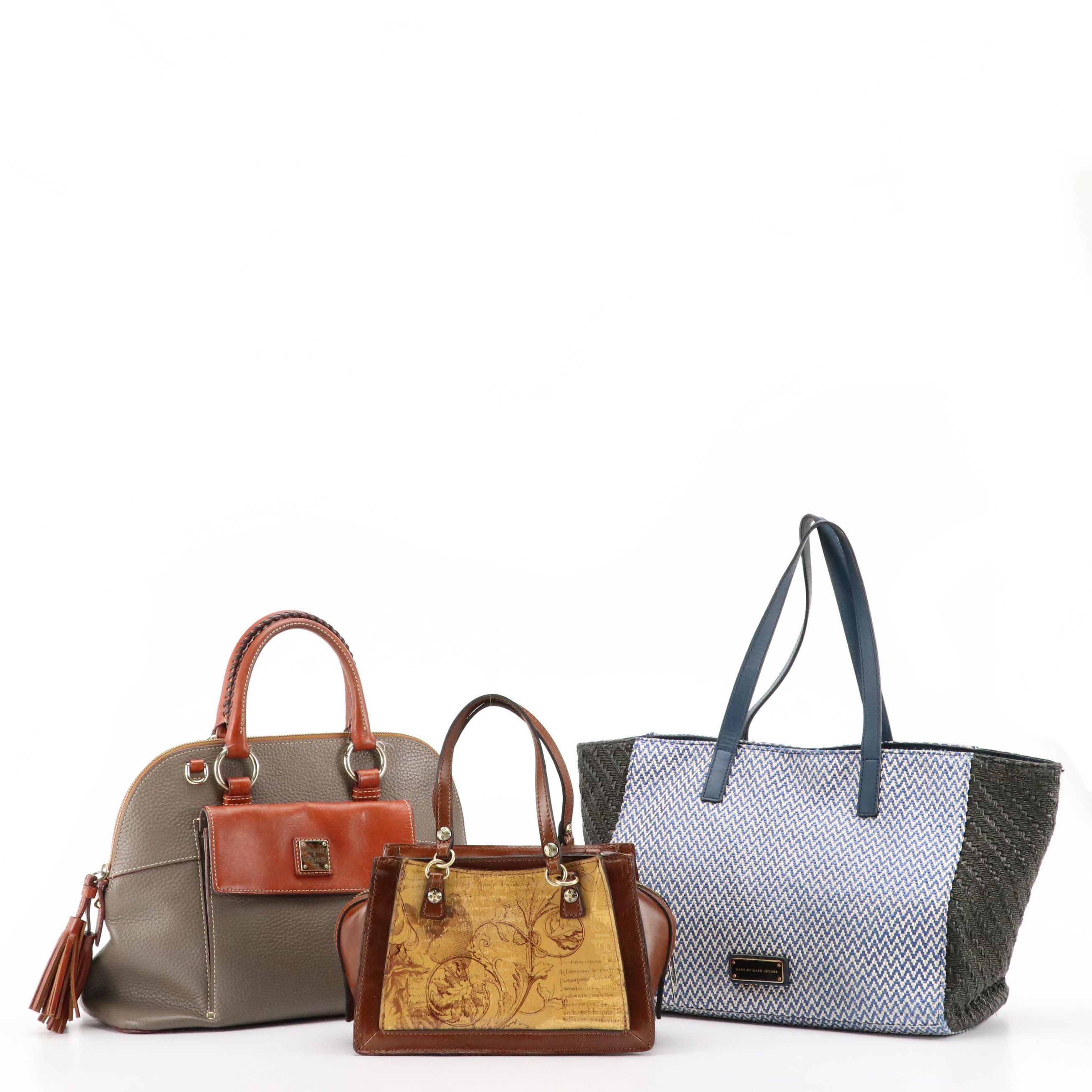 Patricia Nash Italian Sketchbook Two-Way, Marc Jacobs Tote & Dooney & Bourke Bag