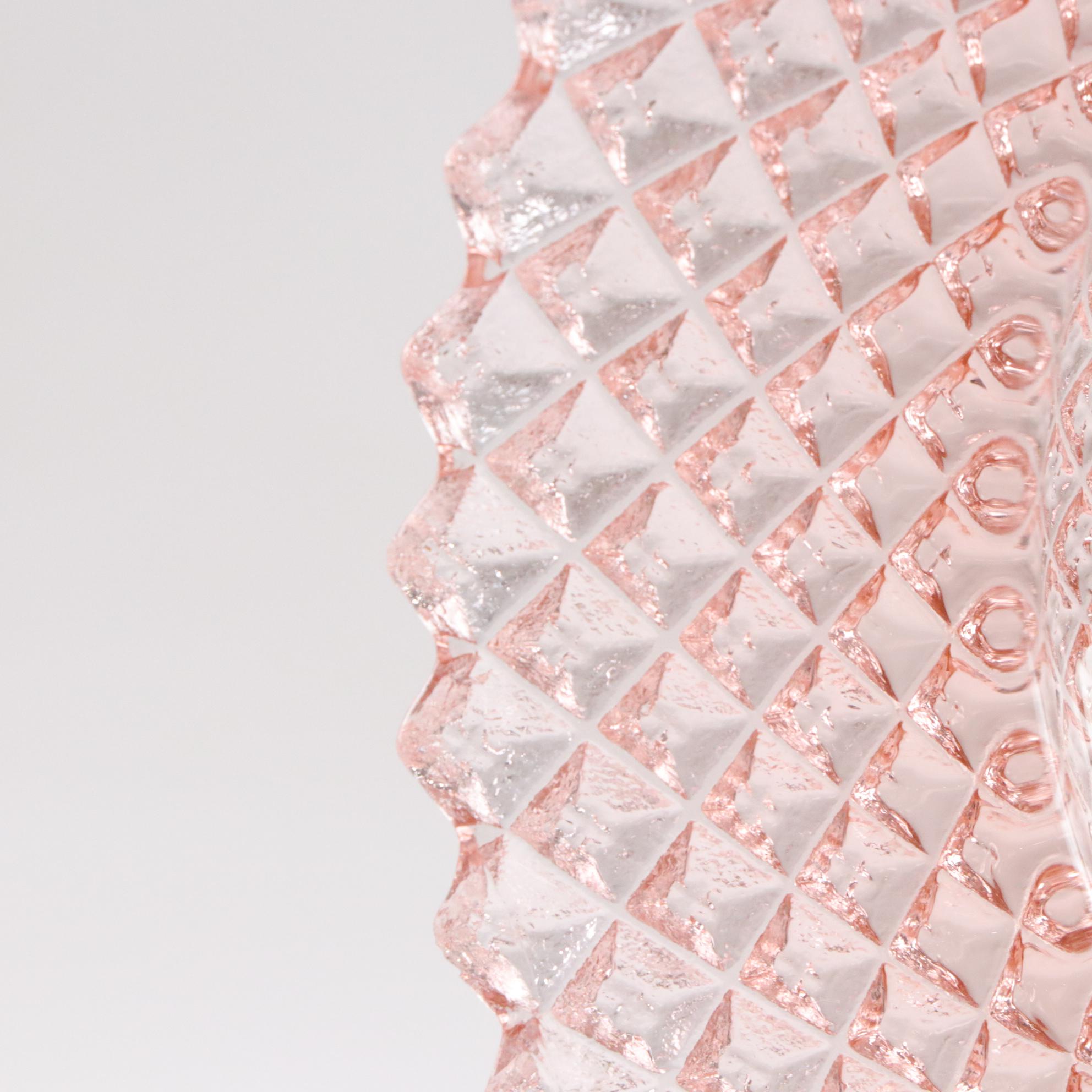 Anchor Hocking Miss America Pink Depression Glass Place Setting for 4, mid 1930s