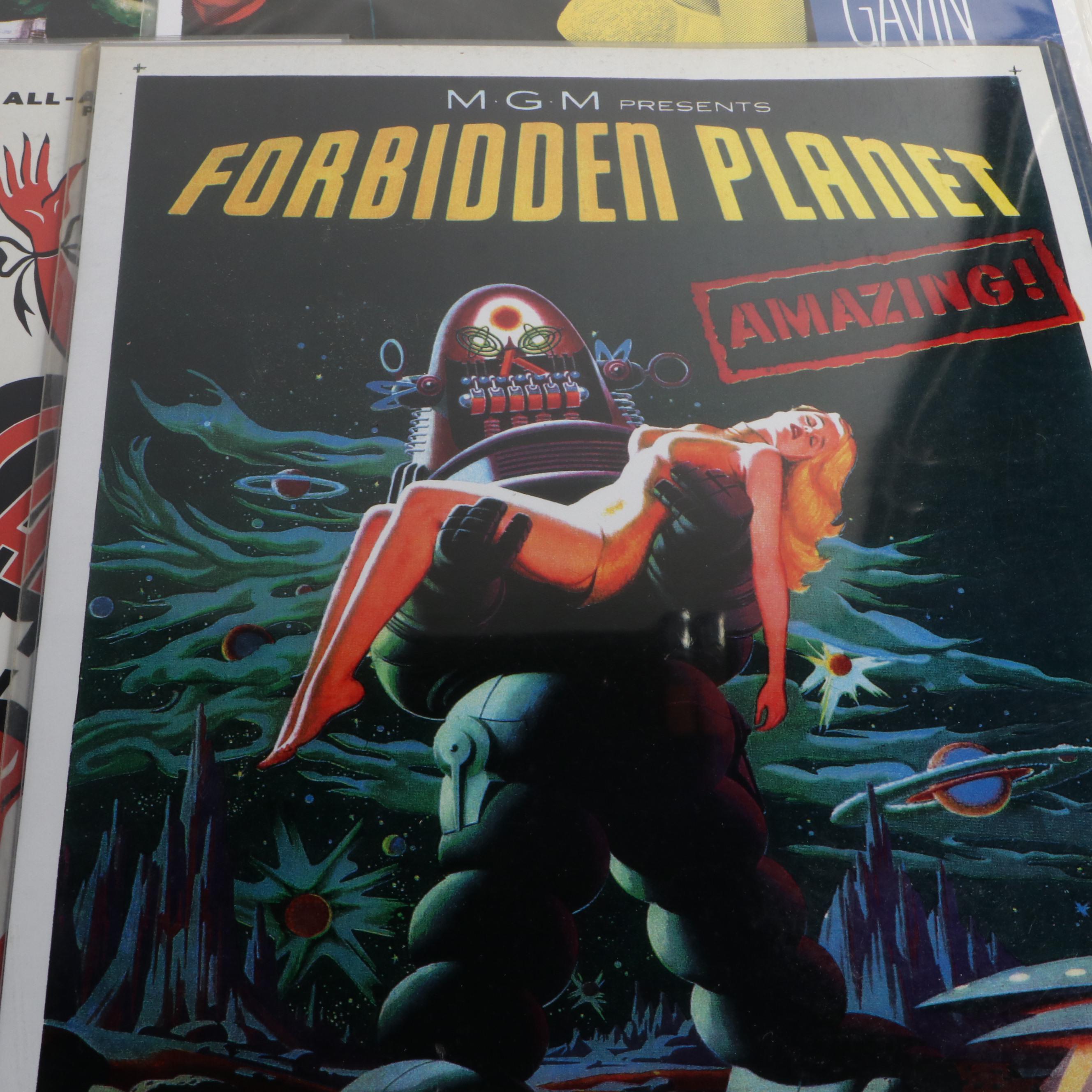 "Psycho", "Star Wars" and Other Movie and Theatrical Posters