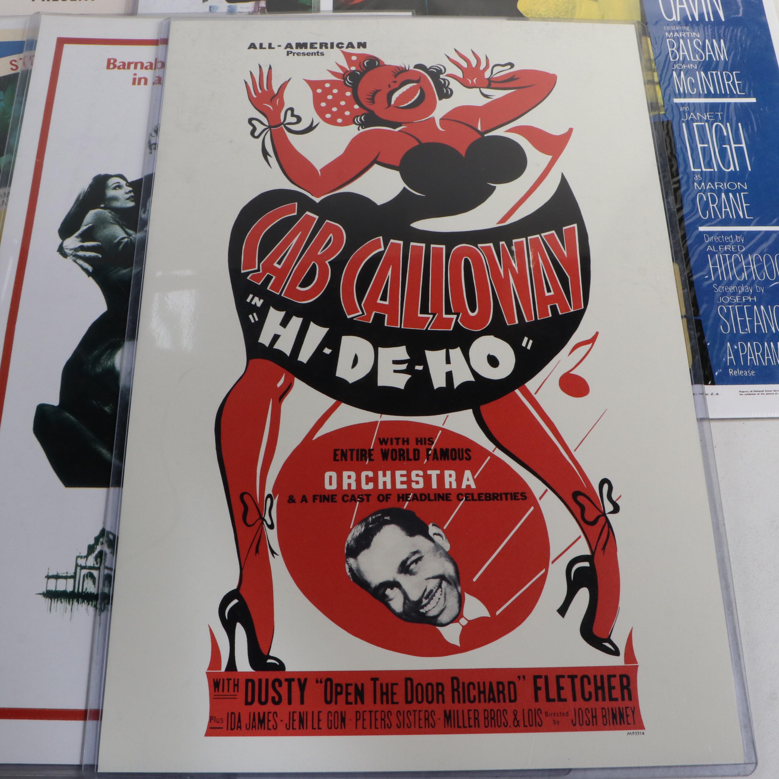 "Psycho", "Star Wars" and Other Movie and Theatrical Posters