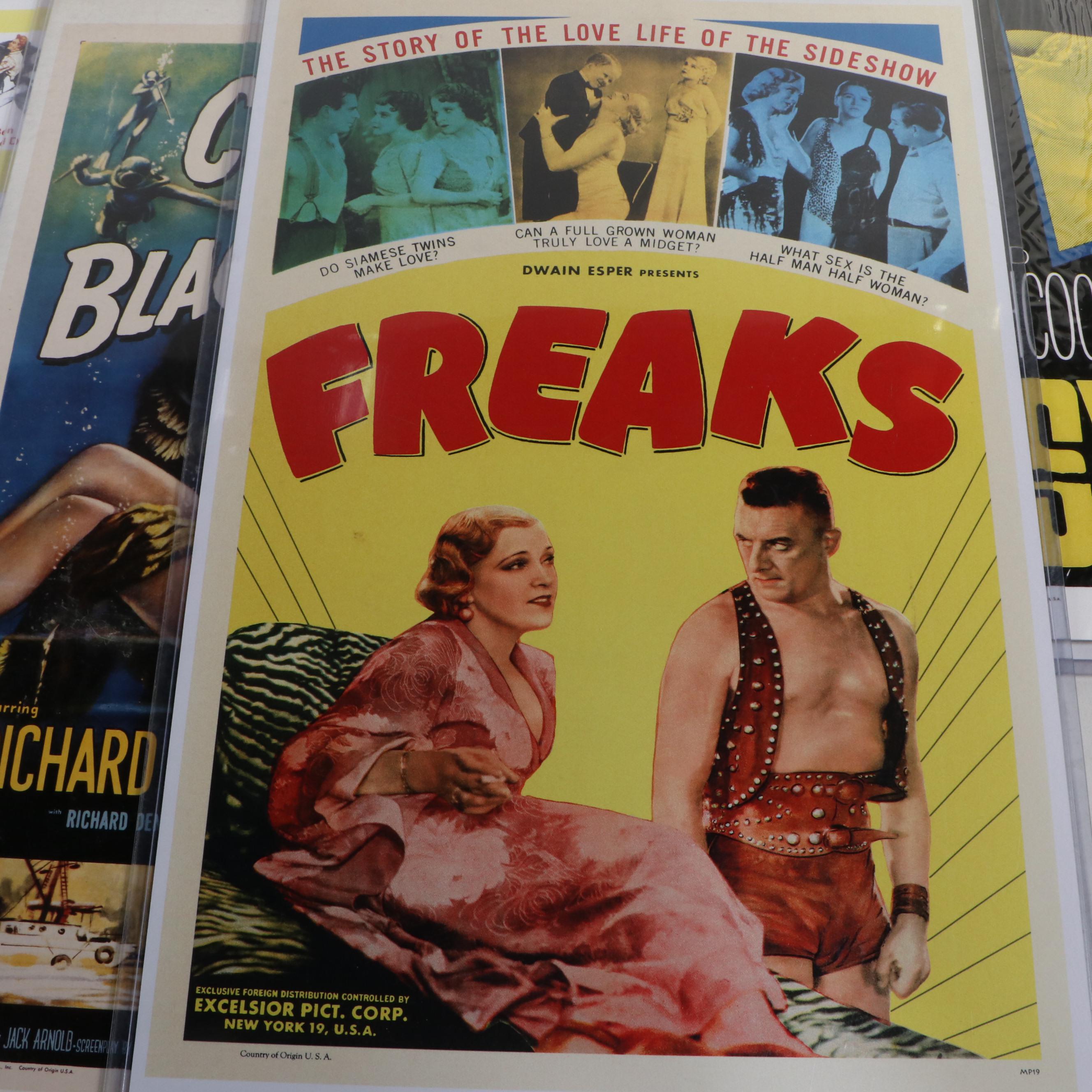 "Psycho", "Star Wars" and Other Movie and Theatrical Posters