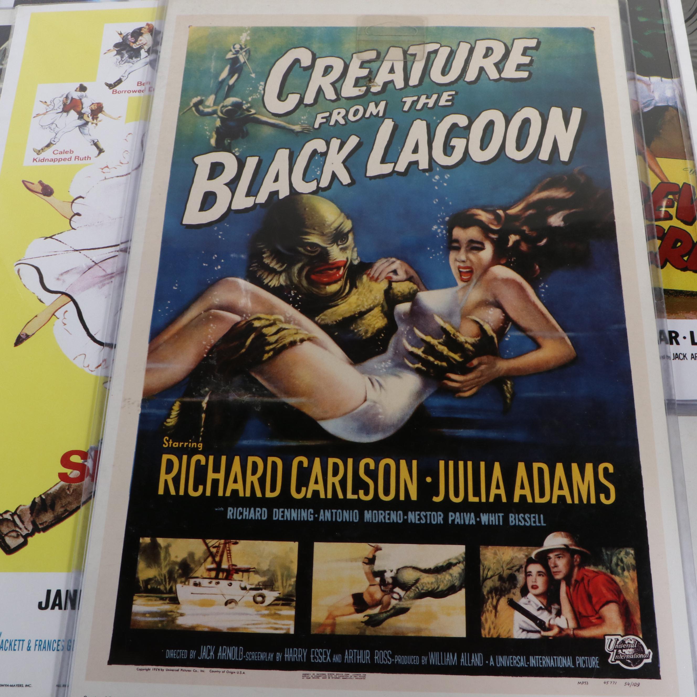 "Psycho", "Star Wars" and Other Movie and Theatrical Posters