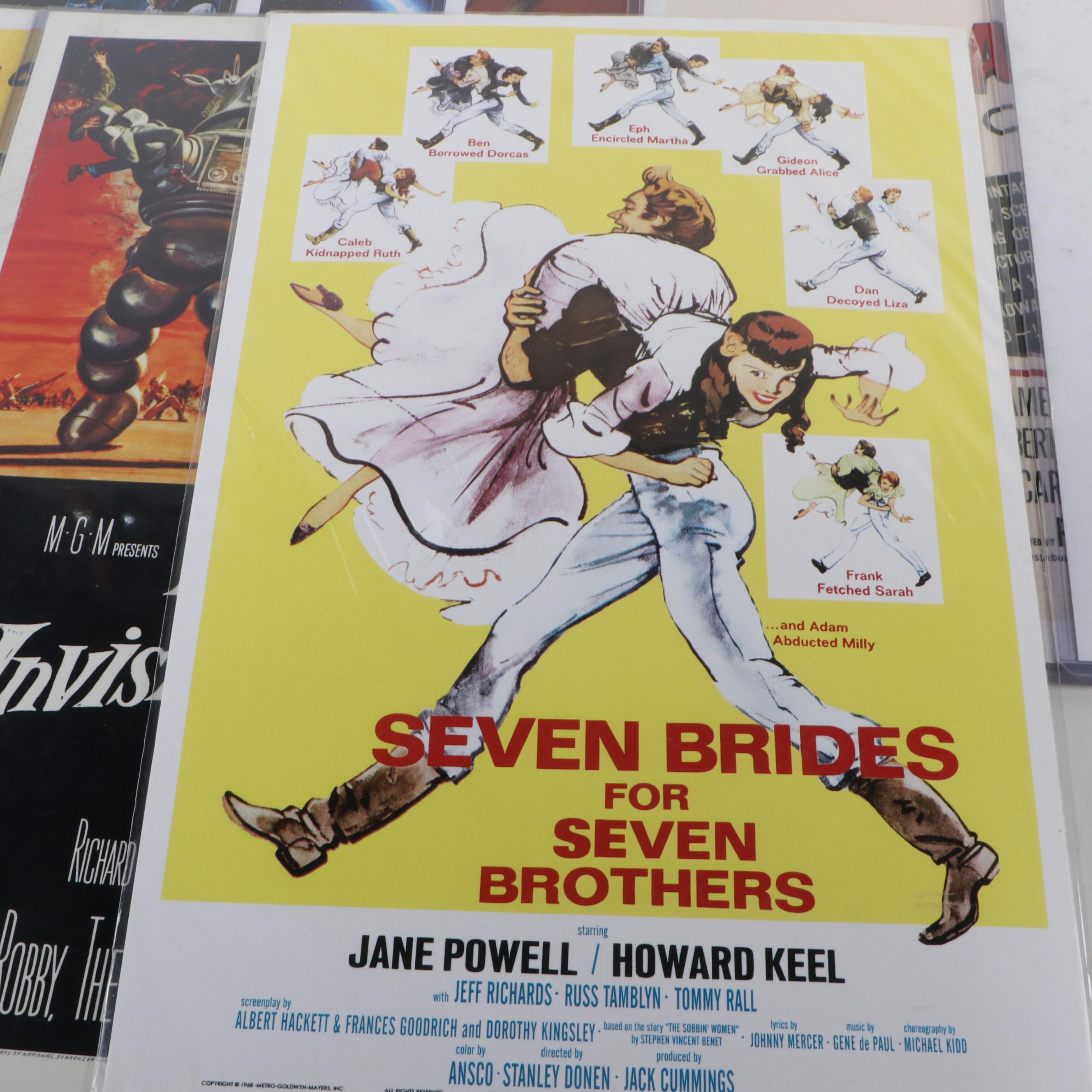 "Psycho", "Star Wars" and Other Movie and Theatrical Posters