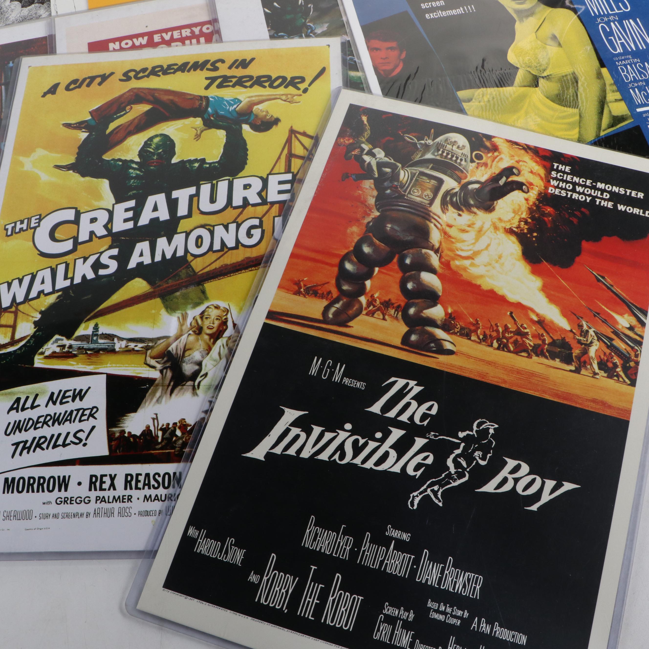 "Psycho", "Star Wars" and Other Movie and Theatrical Posters