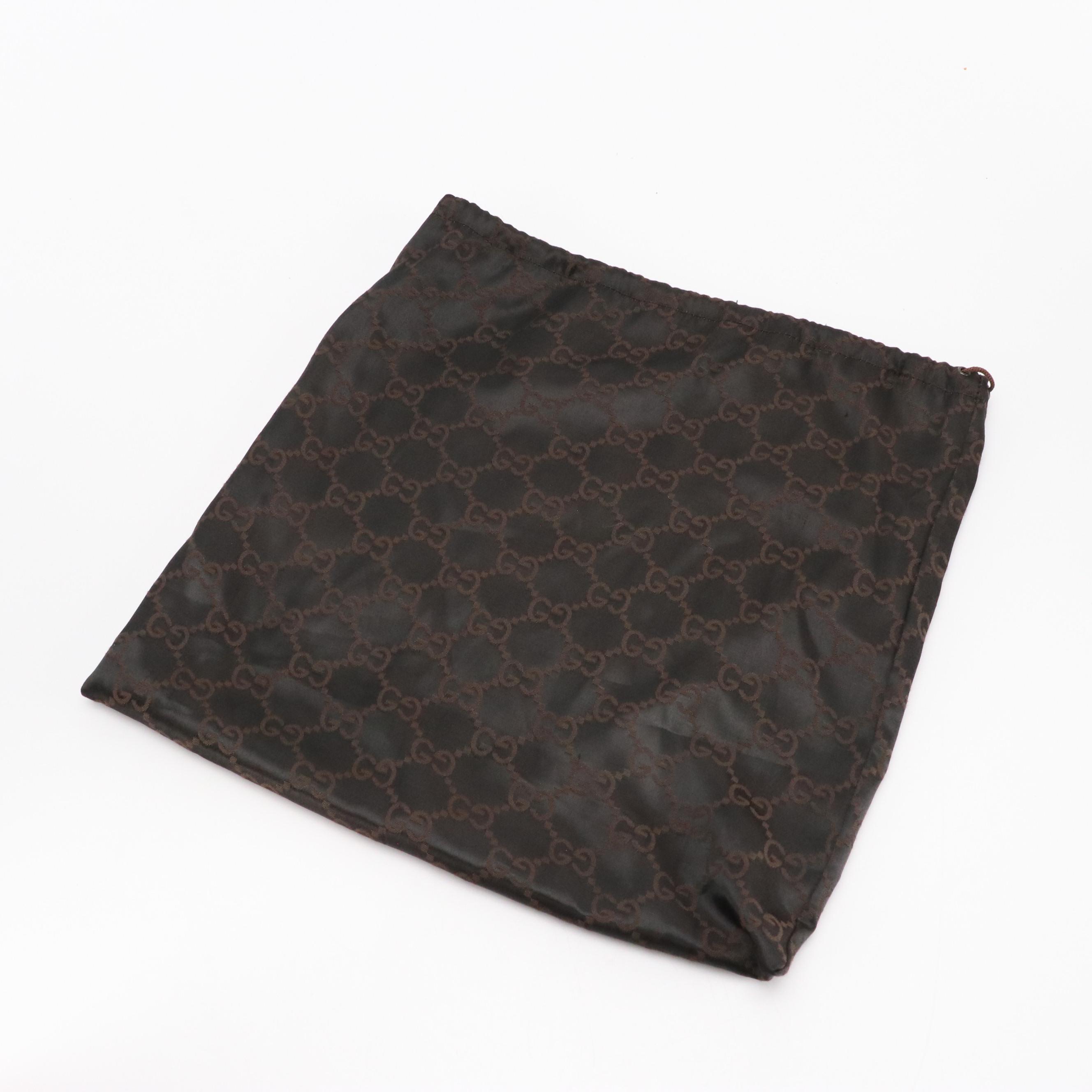 Gucci Jackie Bardot Shoulder Bag in Pink Suede and Brown Leather Trim