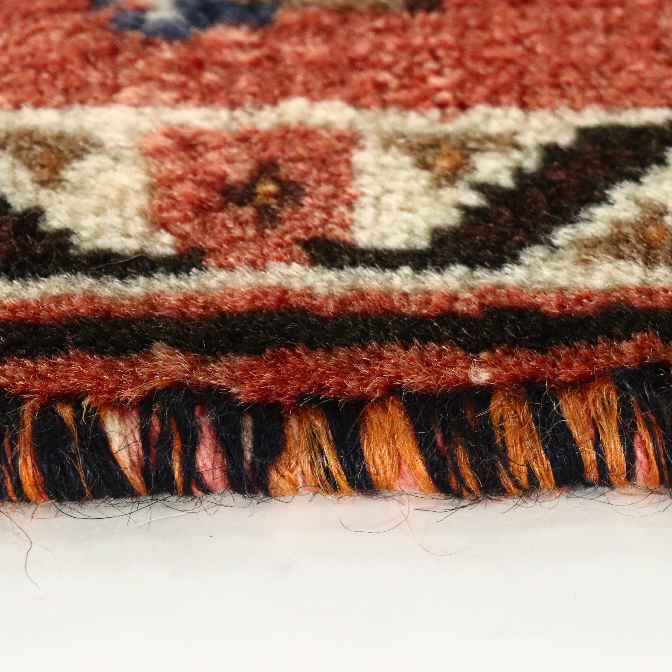 2'2 x 2'3 Hand-Knotted Northwest Persian Pictorial Accent Rug