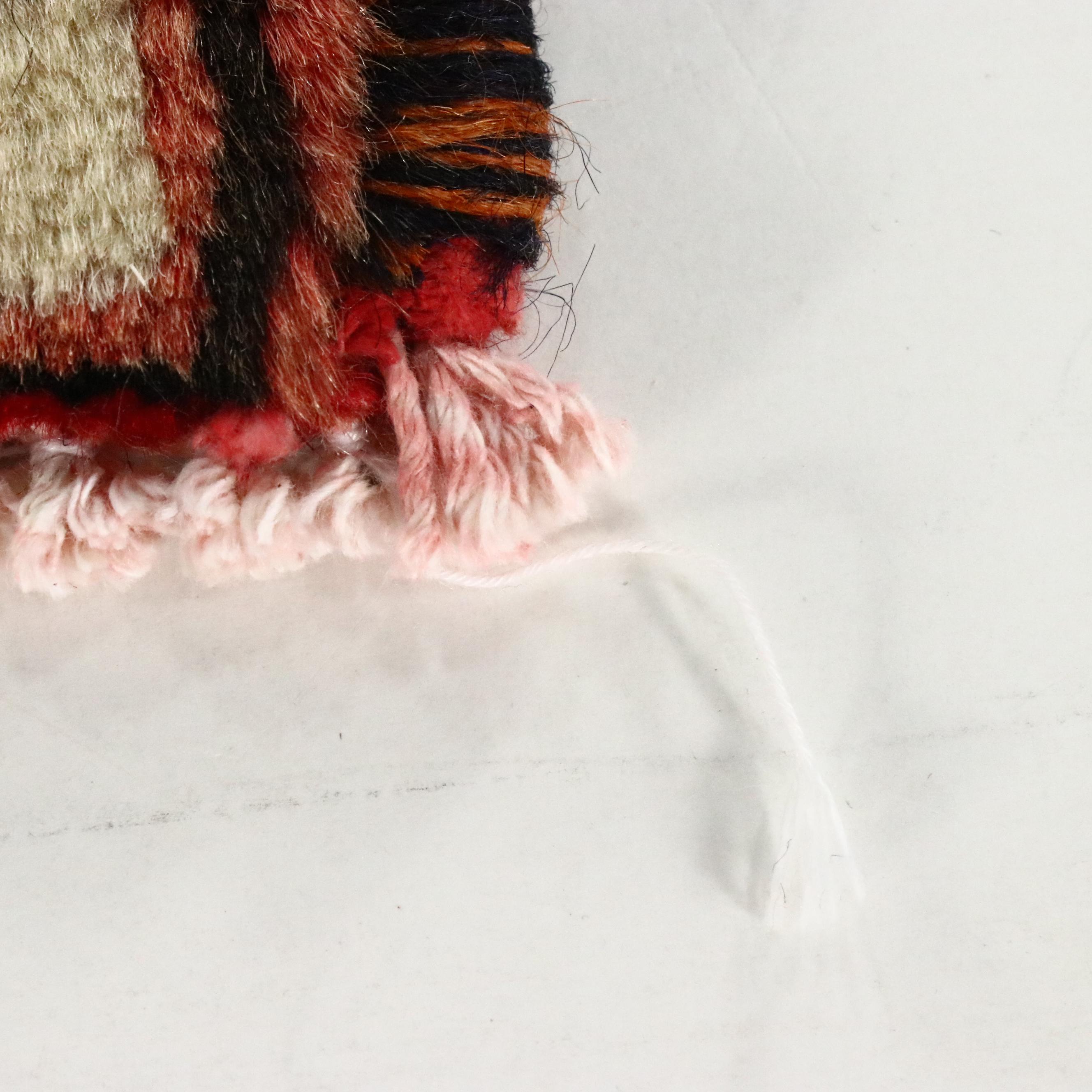 2'2 x 2'3 Hand-Knotted Northwest Persian Pictorial Accent Rug