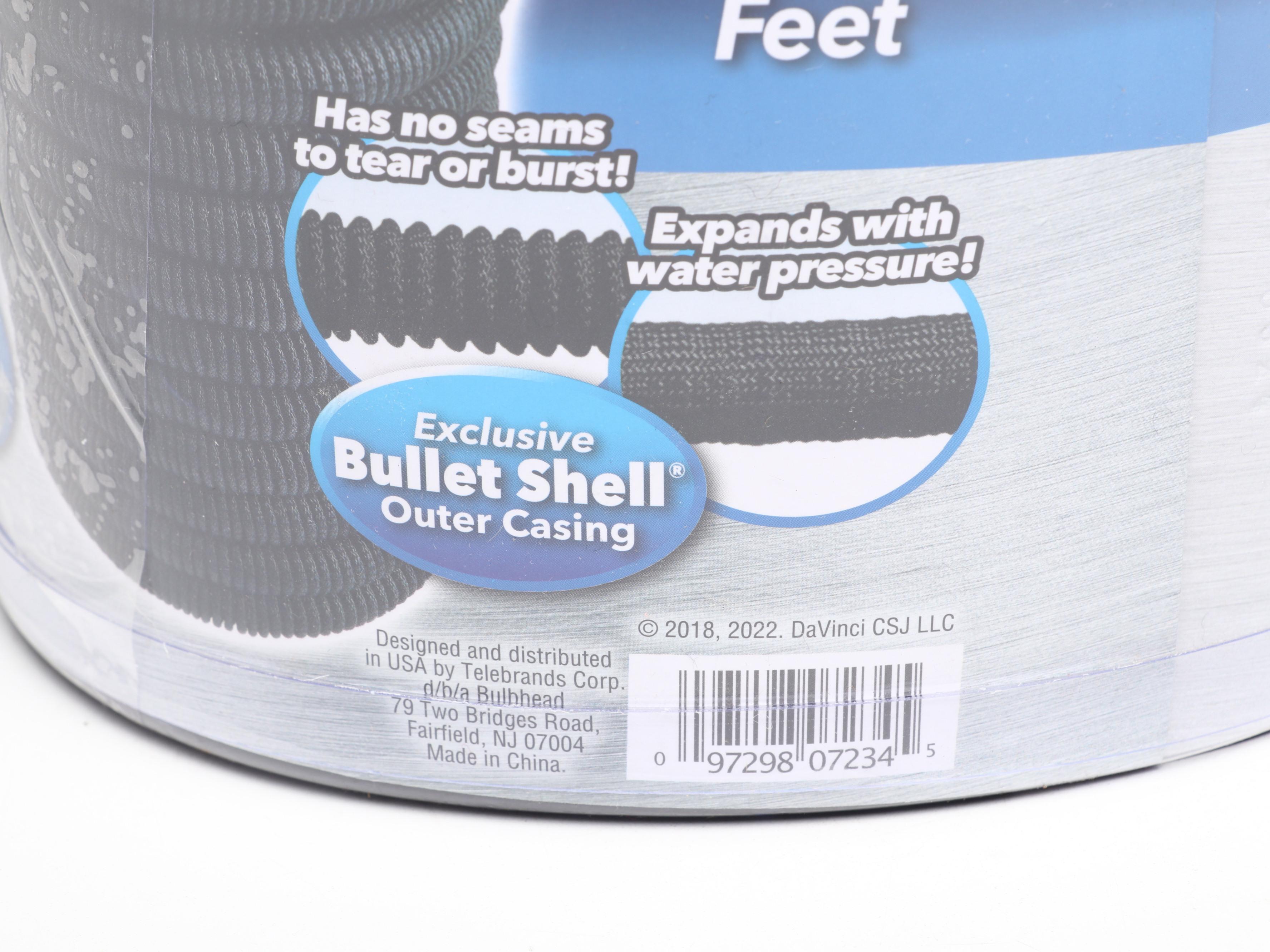 Tidy Tent Xtra and Pocket Hose Silver Bullet 50' Expandable Garden Hoses