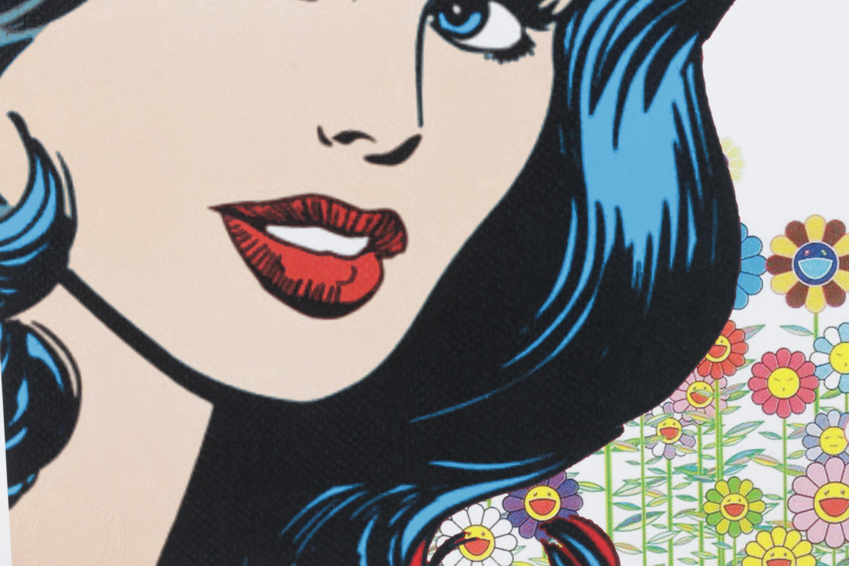 Death NYC Pop Art Graphic Print Featuring Wonder Woman x Murakami, 2025
