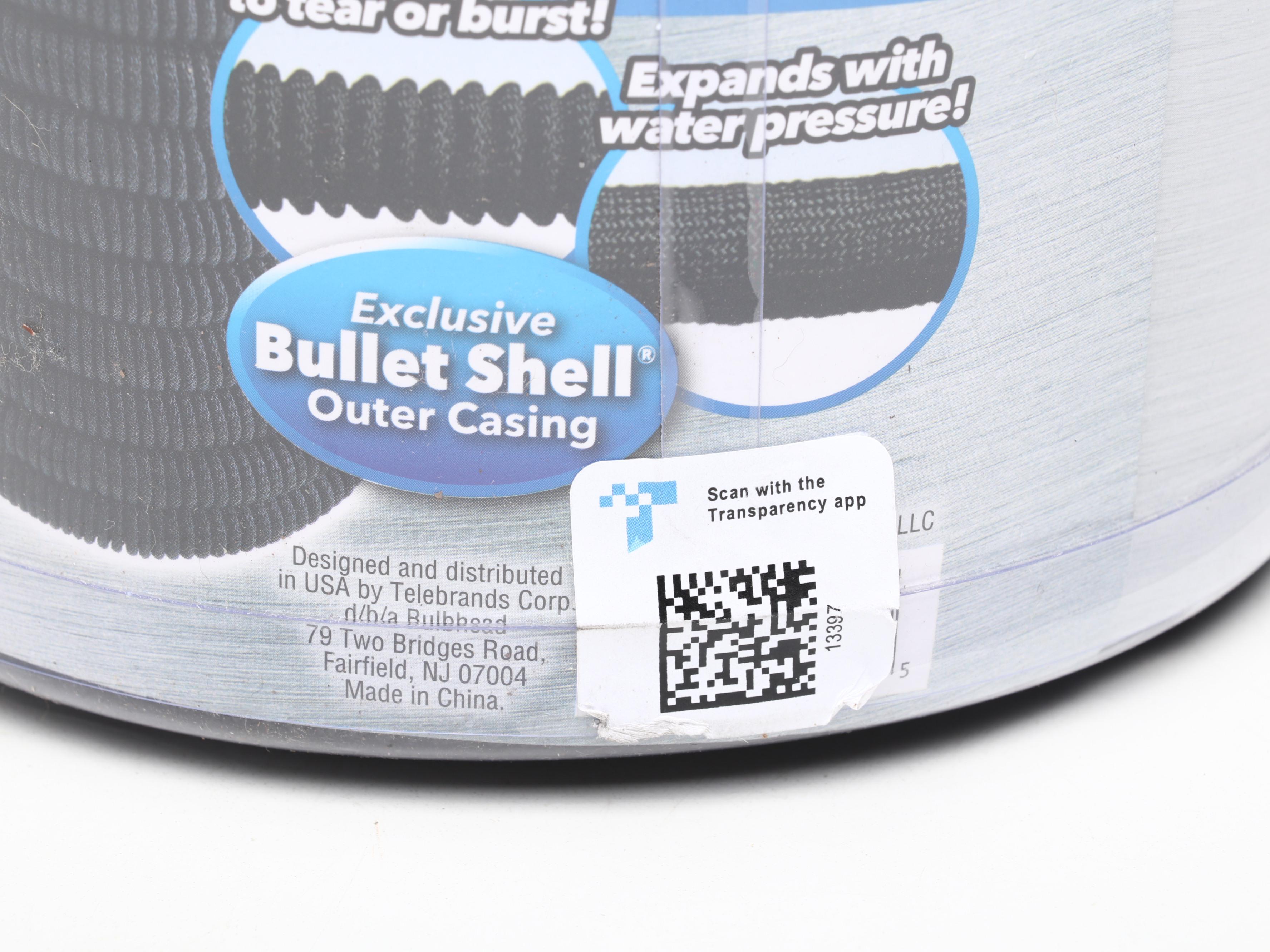 Tidy Tent Xtra and Pocket Hose Silver Bullet 50' Expandable Garden Hoses