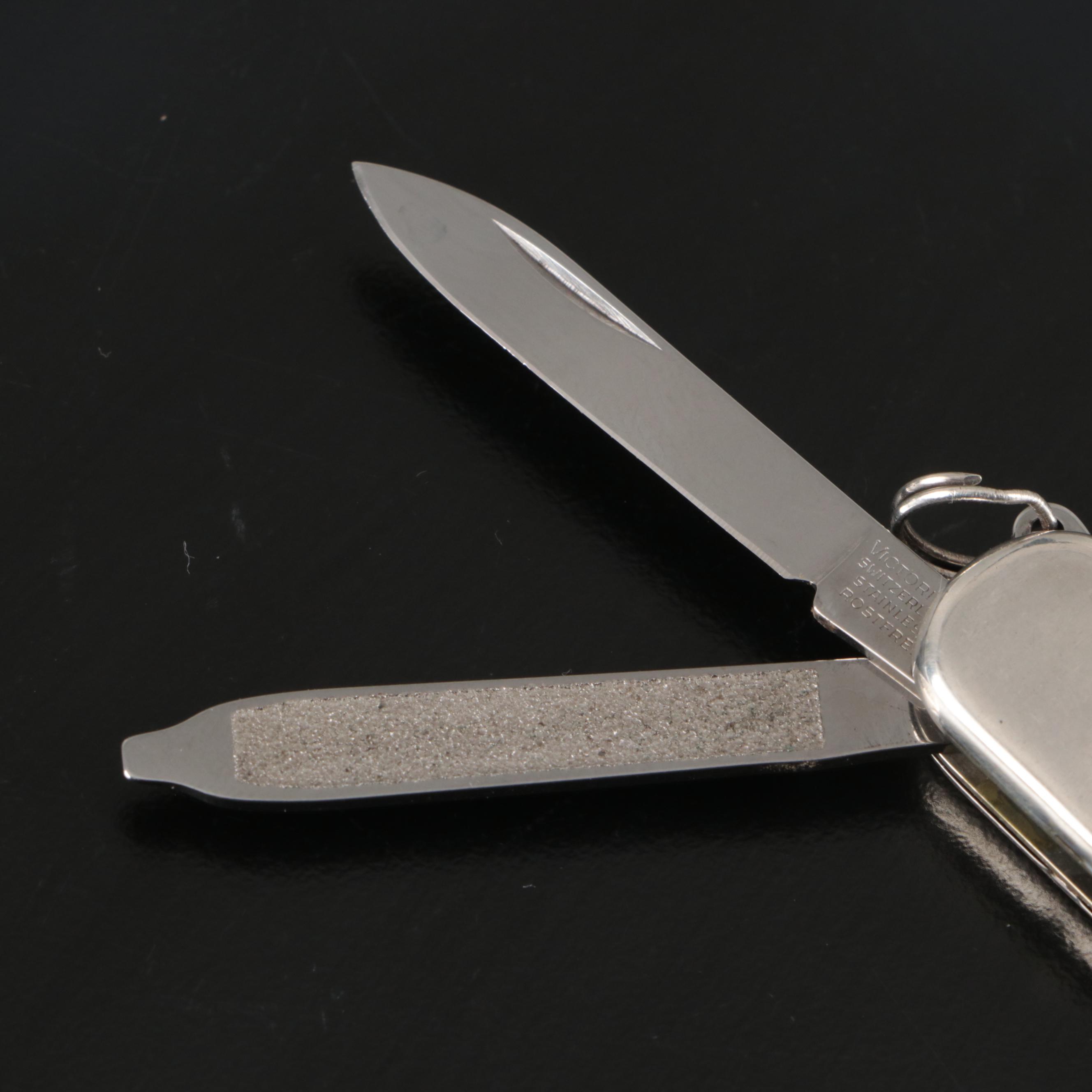 Tiffany & Co. 18K Gold and Sterling Silver Capped Swiss Army Knife