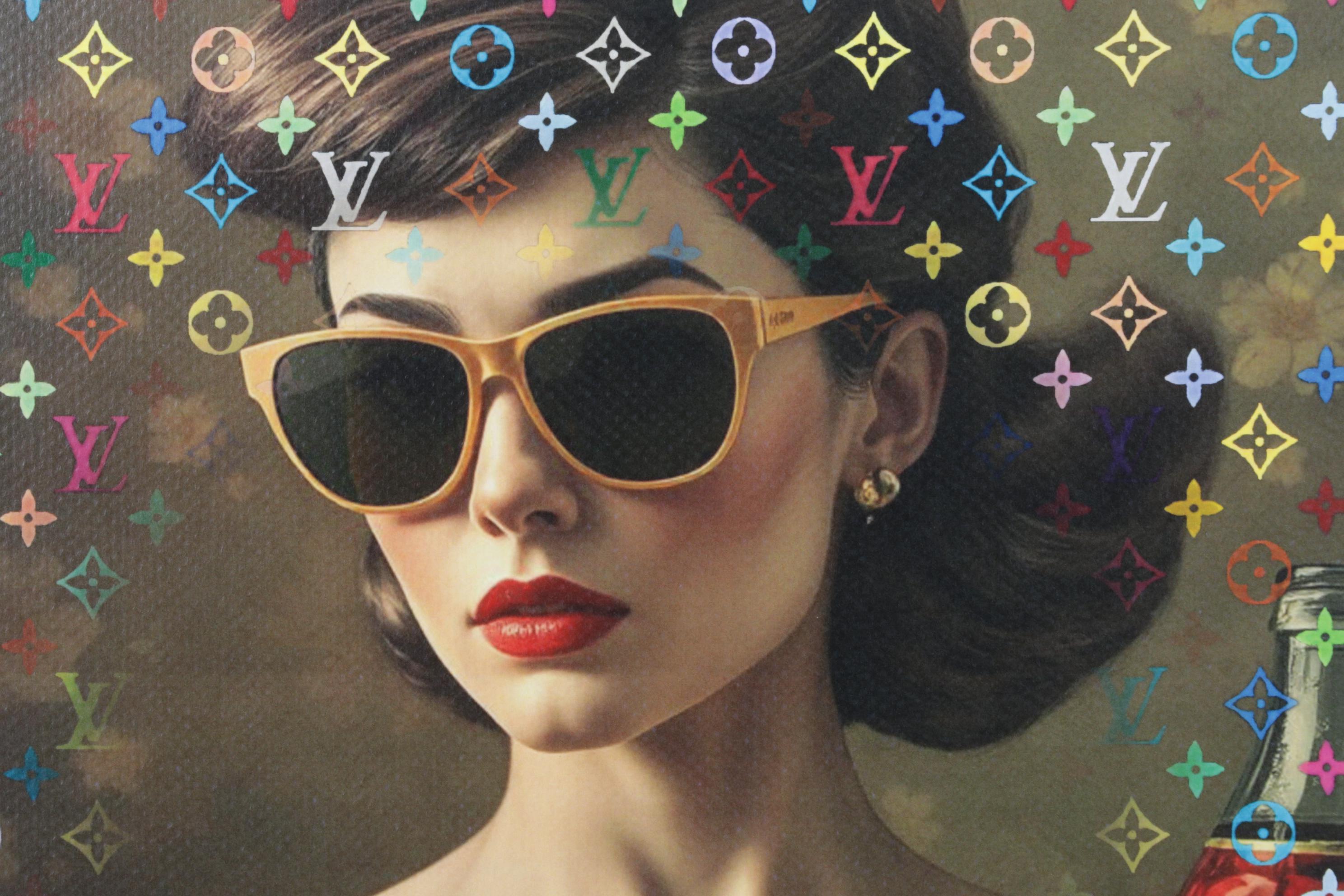 Death NYC Pop Art Homage to Louis Vuitton x Coca-Cola, 2025