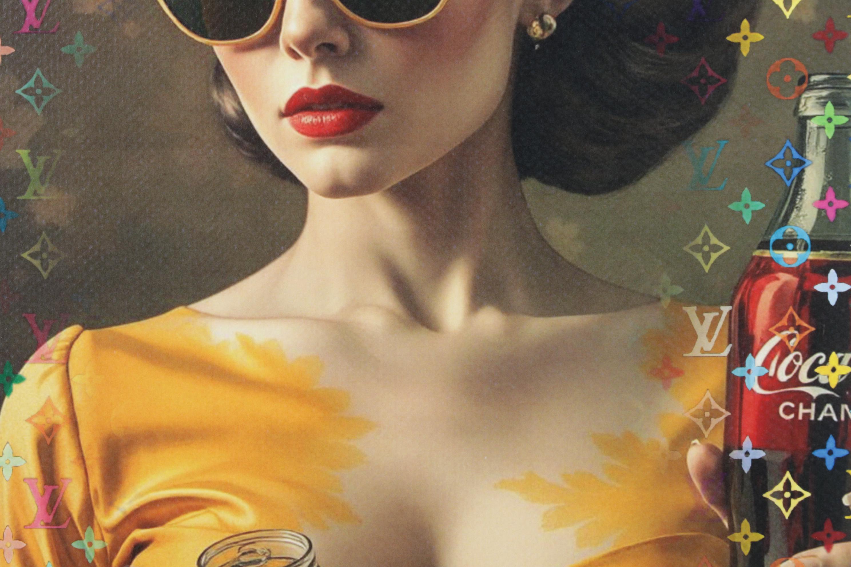 Death NYC Pop Art Homage to Louis Vuitton x Coca-Cola, 2025