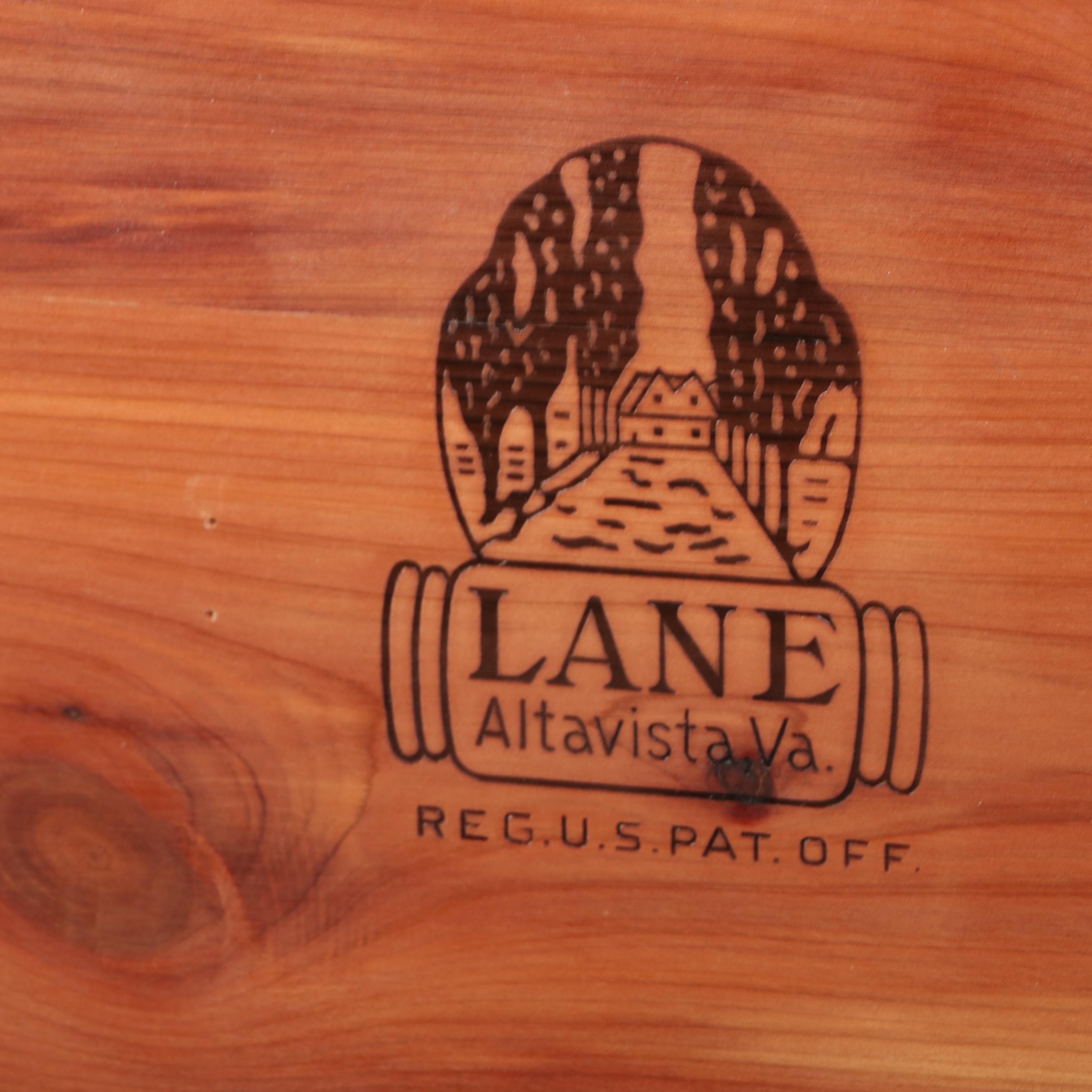 Lane "Aroma-Tite" Mid Century Modern Walnut, Ash, and Cedar Blanket Chest