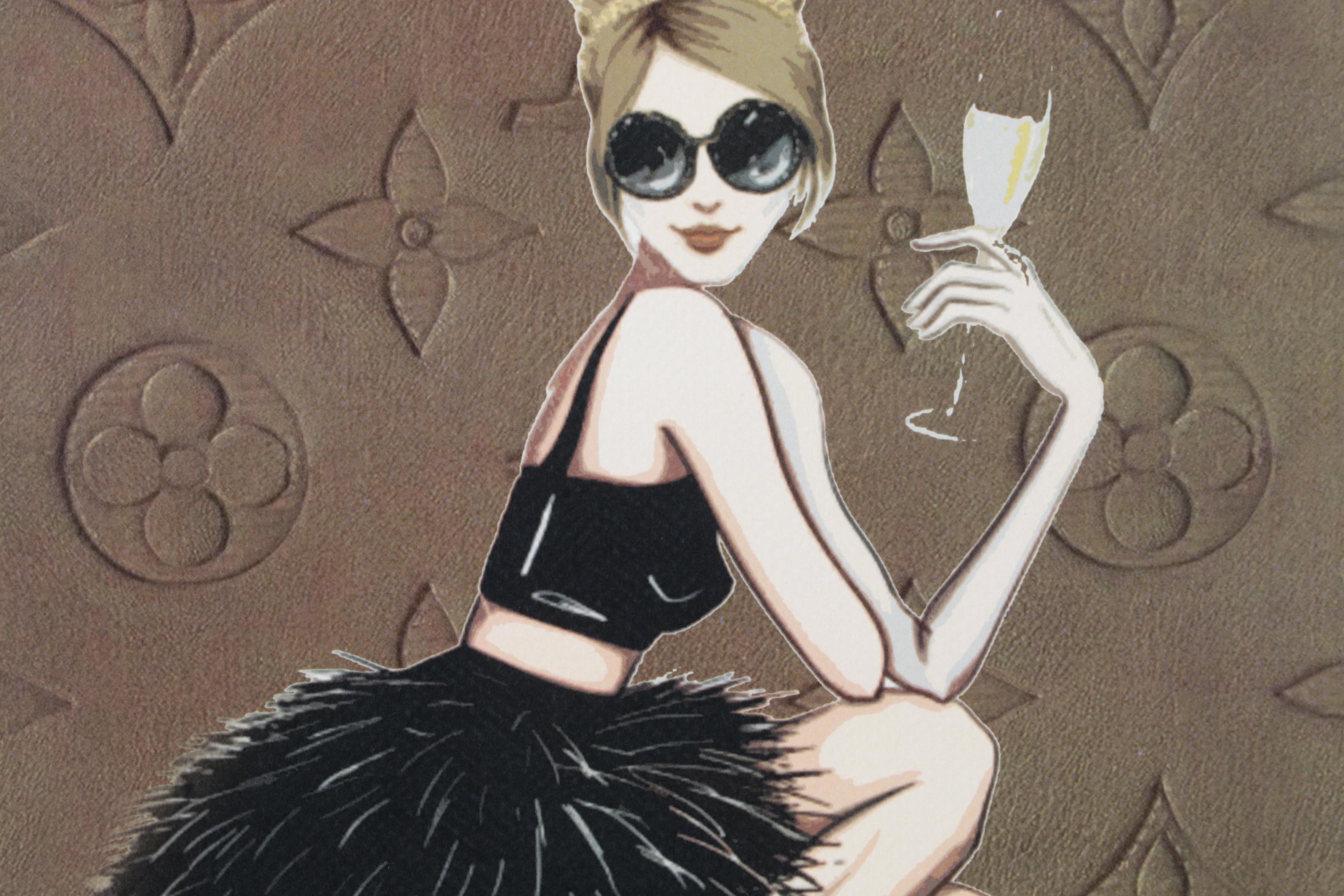 Death NYC Pop Art Homage to Louis Vuitton, 2025