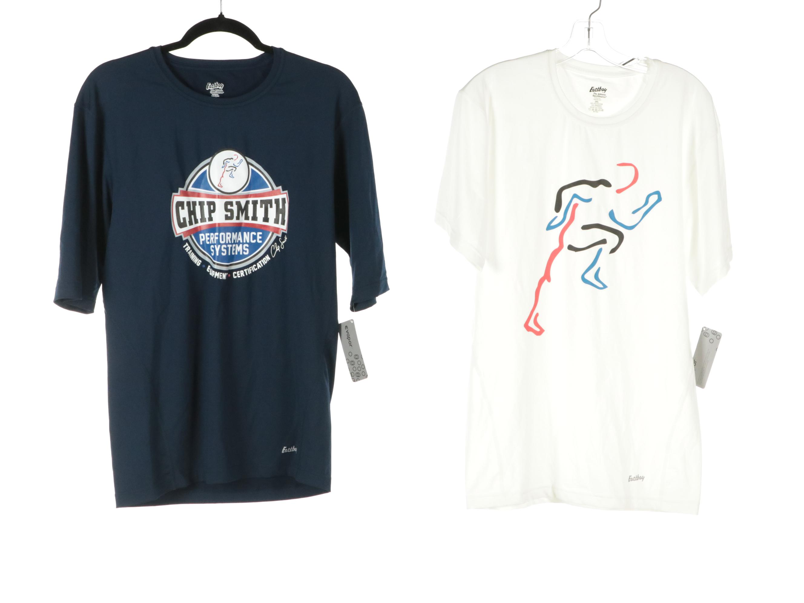 Men's Eastbay Chip Smith Performance Systems Logo T-Shirts, With Tags