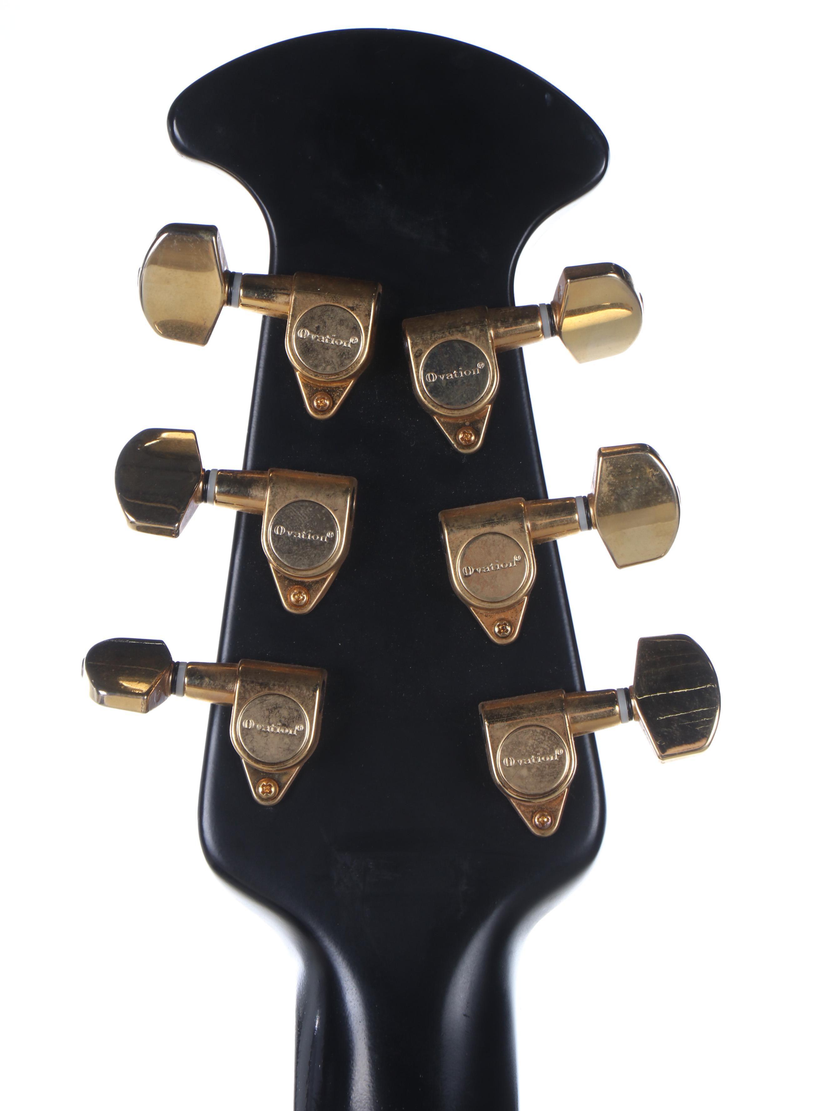 Ovation Standard Elite Acoustic Electric Guitar with Hardshell Case and Stand