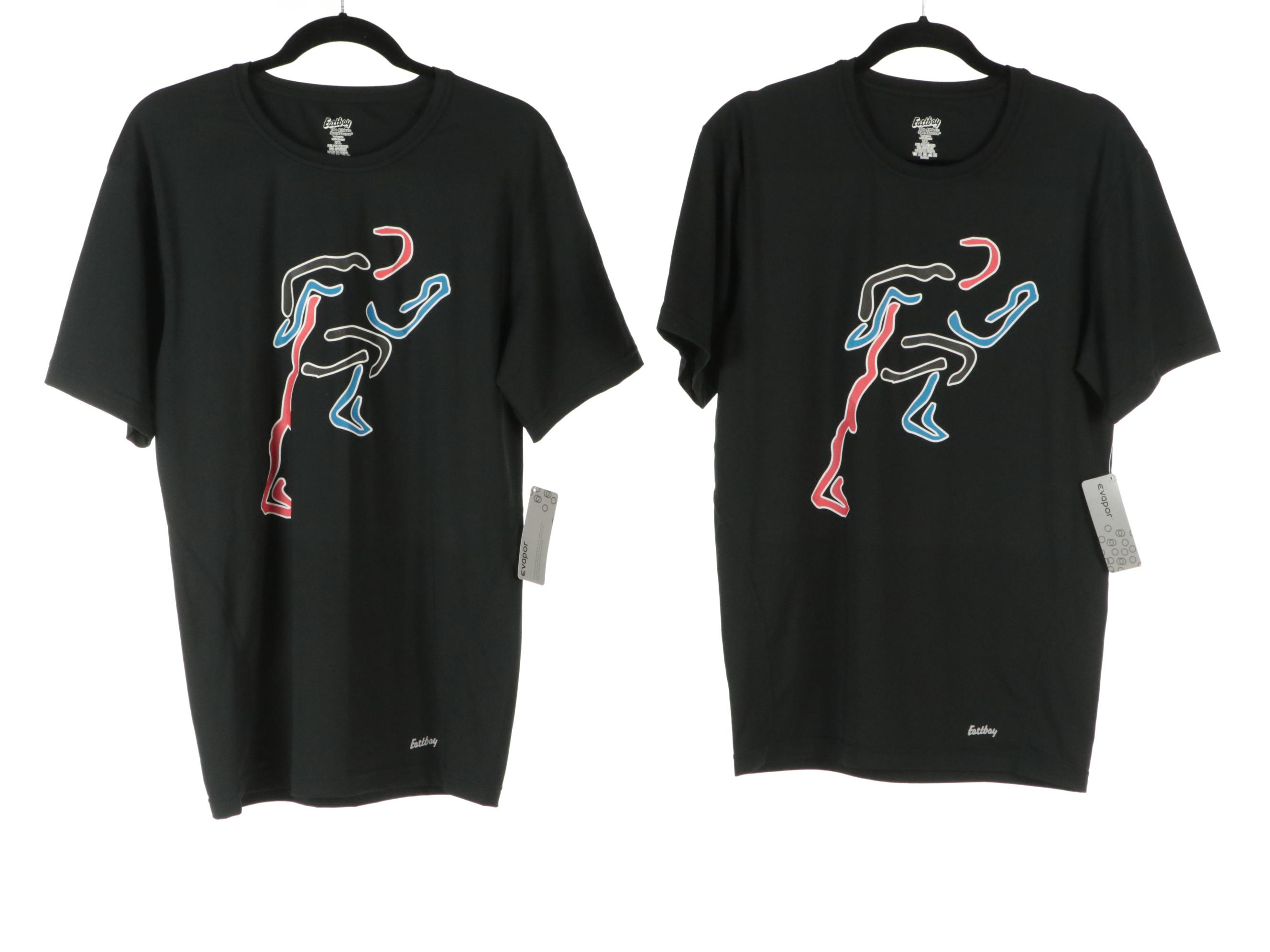 Men's Eastbay Chip Smith Performance Systems Logo T-Shirts, With Tags