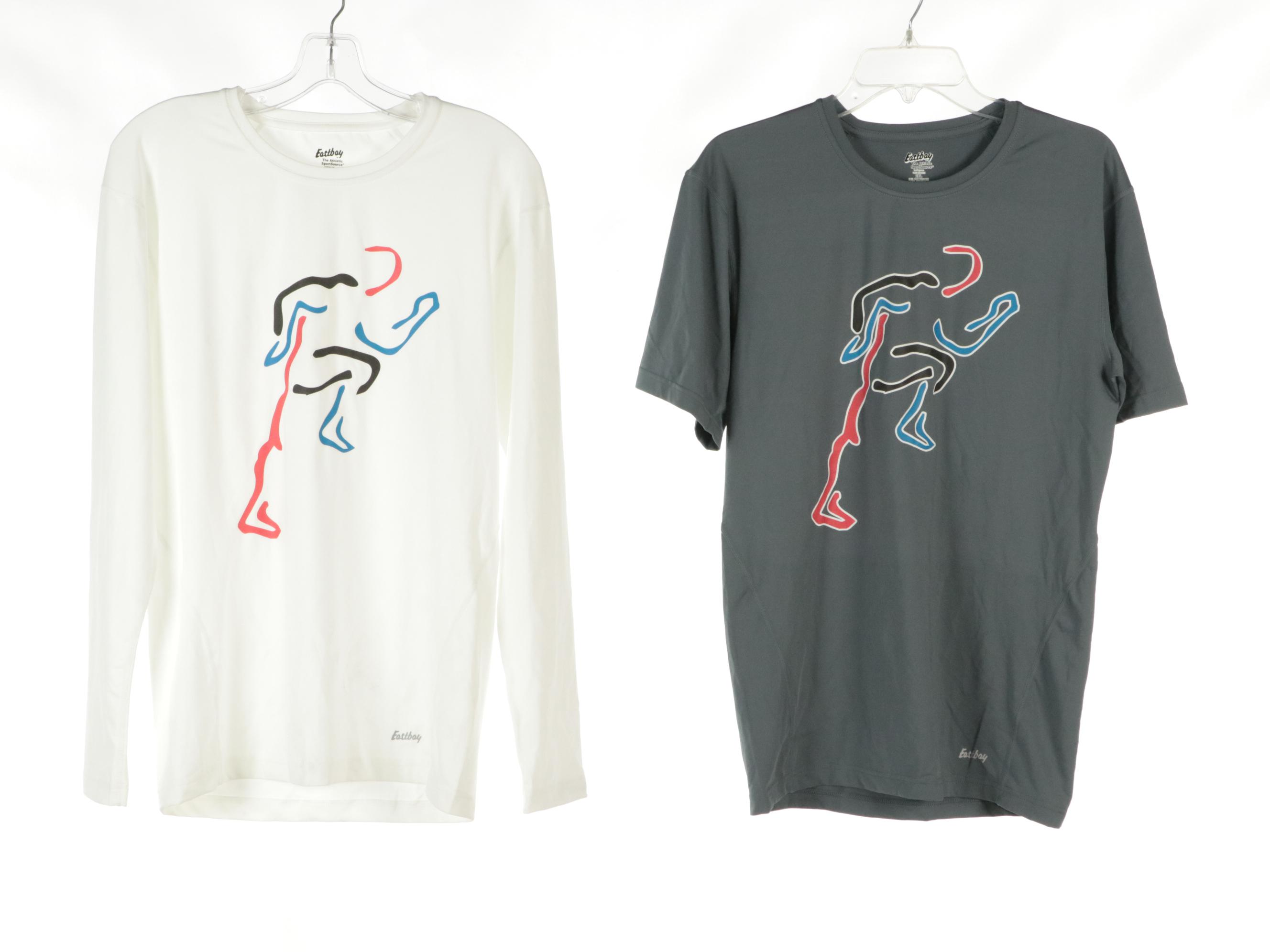 Men's Eastbay Chip Smith Performance Systems Logo T-Shirts, With Tags