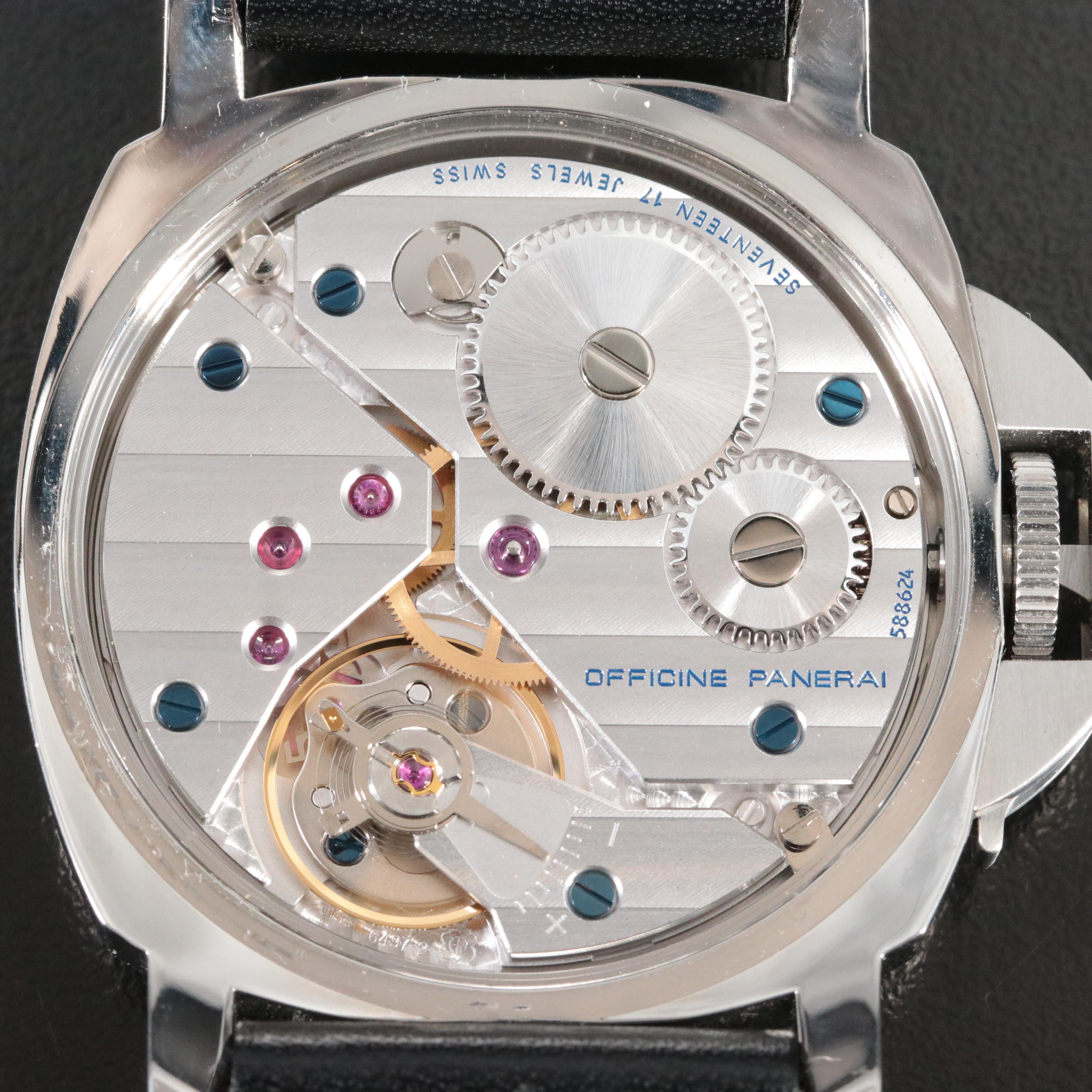 Panerai Luminor Base Logo PAM00630 White 44mm Steel Manual-Wind Watch