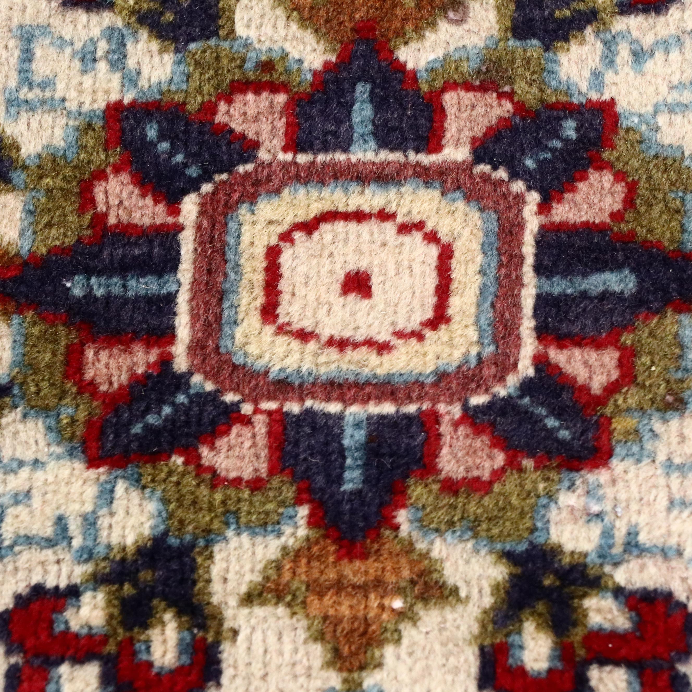 9'8 x 13'3 Hand-Knotted Persian Mashhad Room Sized Rug