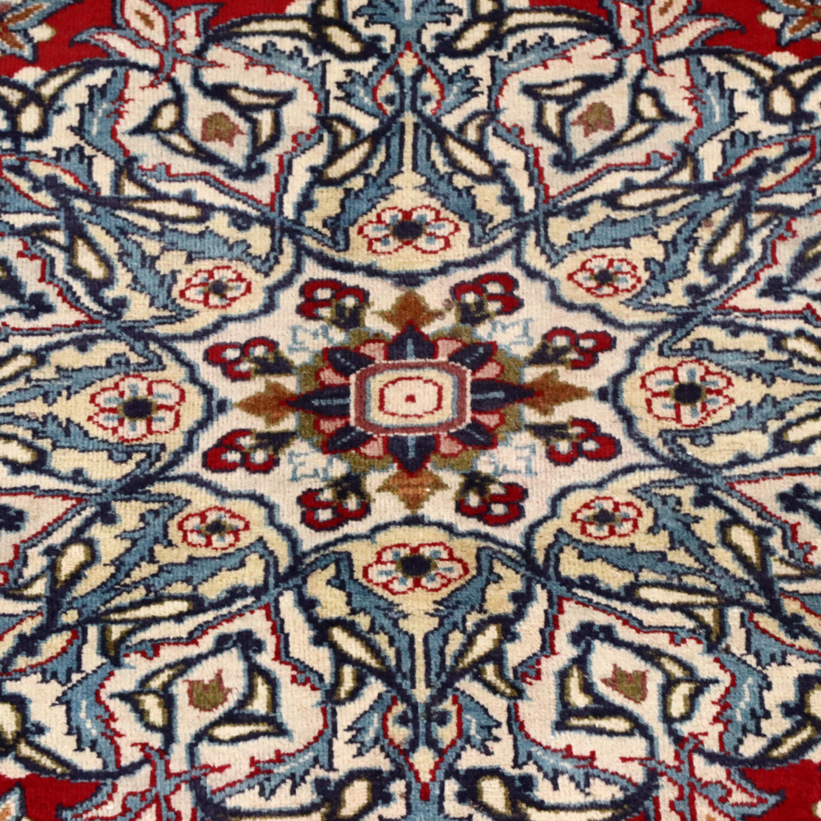 9'8 x 13'3 Hand-Knotted Persian Mashhad Room Sized Rug