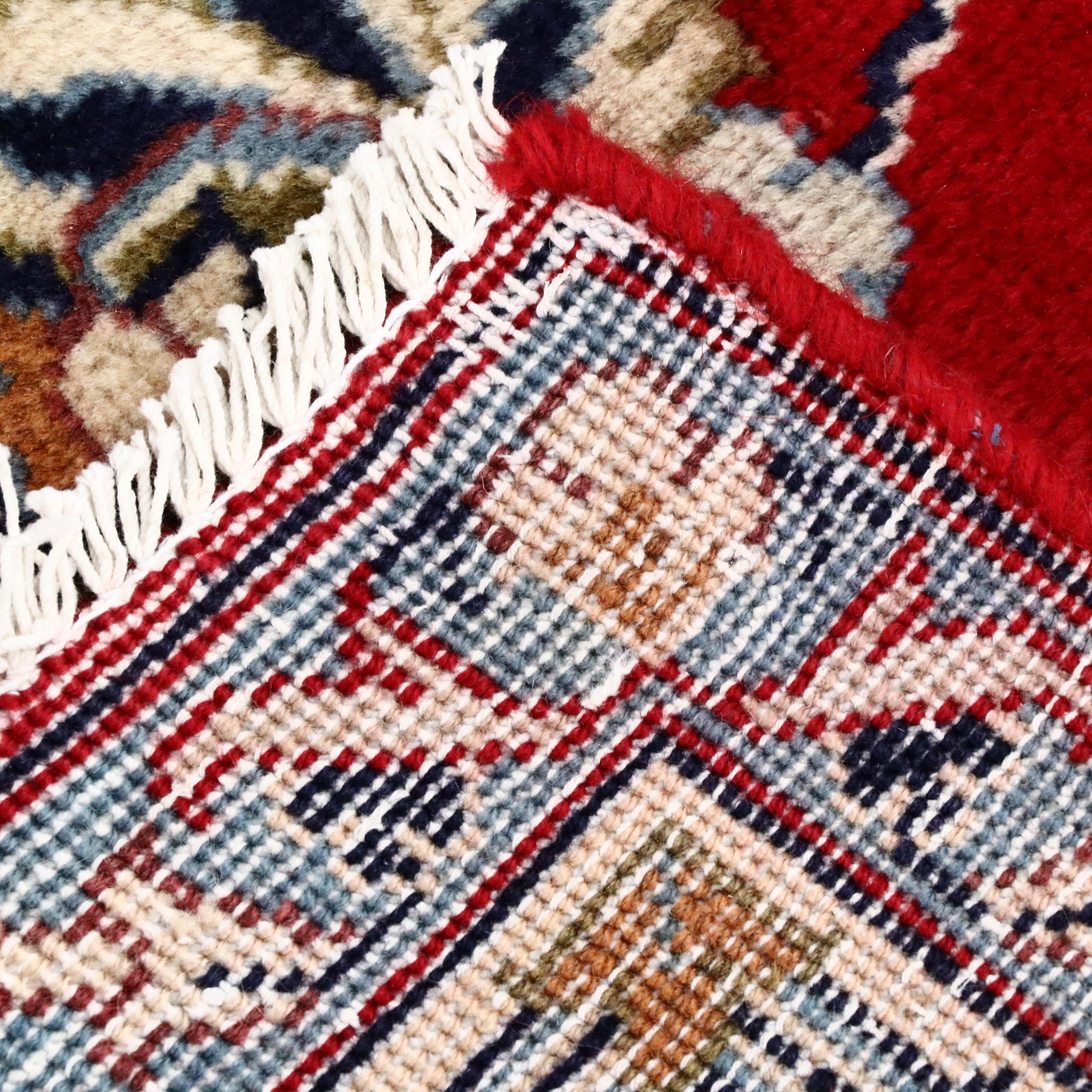 9'8 x 13'3 Hand-Knotted Persian Mashhad Room Sized Rug