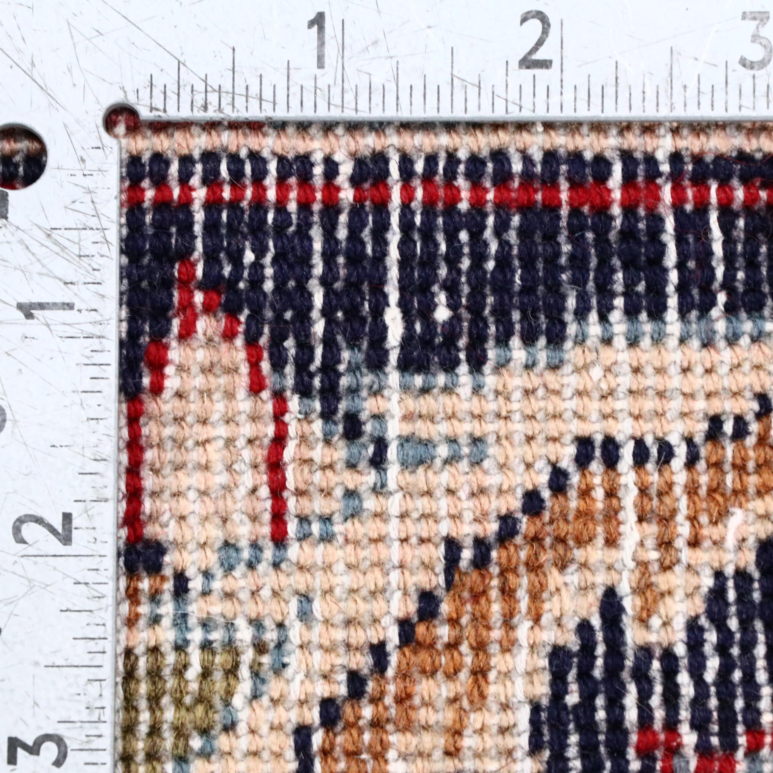 9'8 x 13'3 Hand-Knotted Persian Mashhad Room Sized Rug