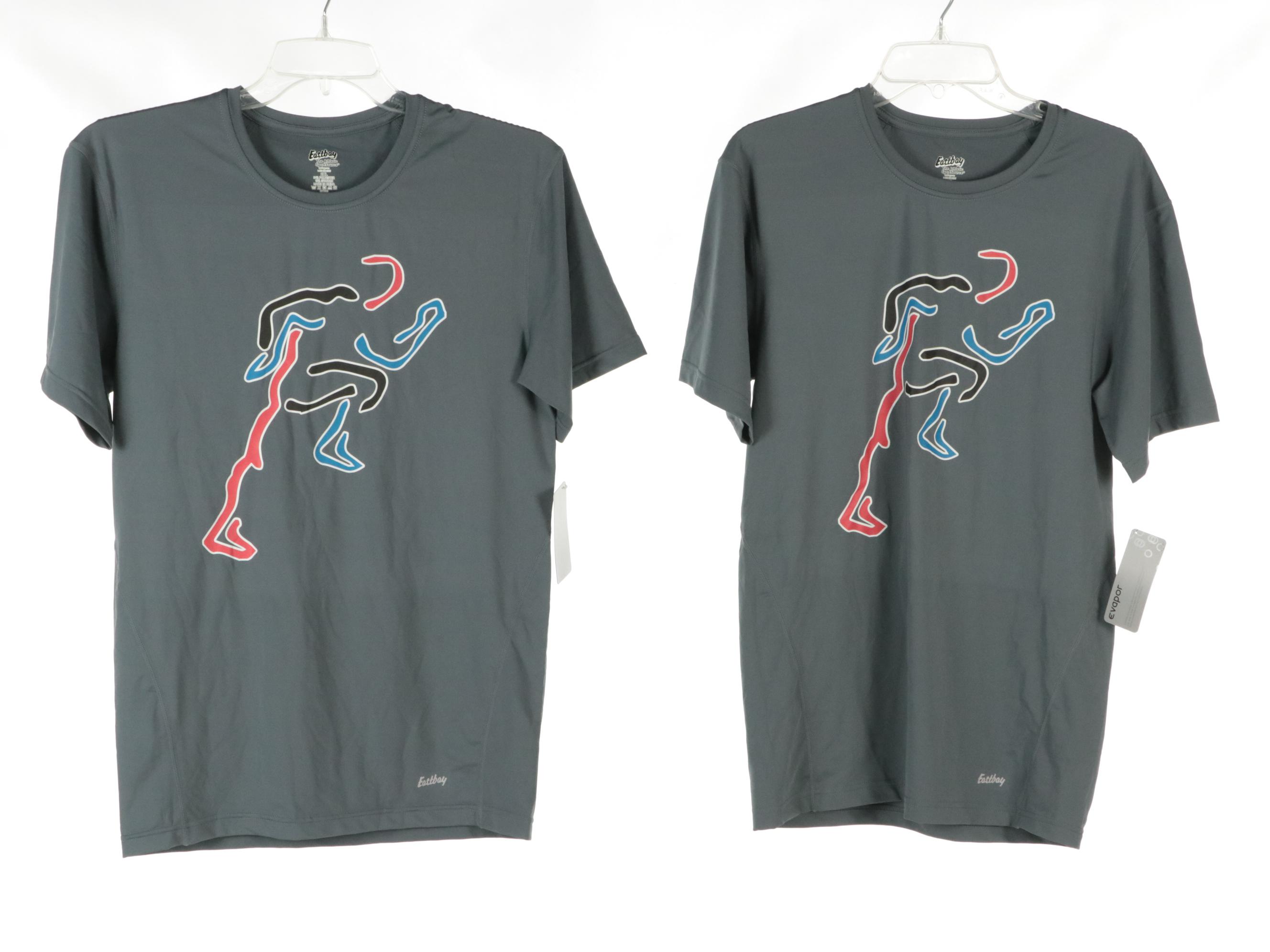 Men's Eastbay Chip Smith Performance Systems Logo T-Shirts, With Tags