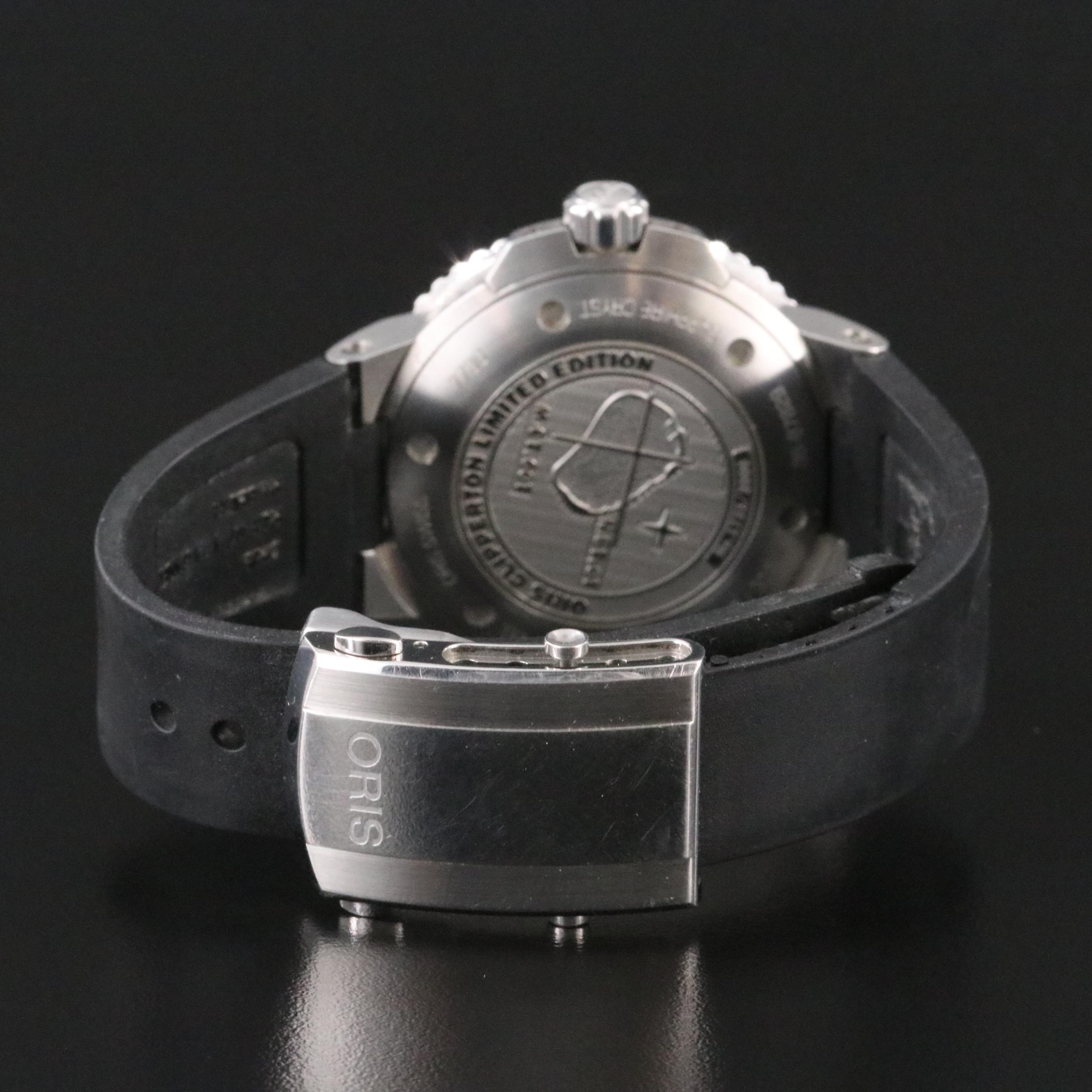 Oris Aquis Clipperton Limited Edition Blue Dial 43.5mm Steel Automatic Watch