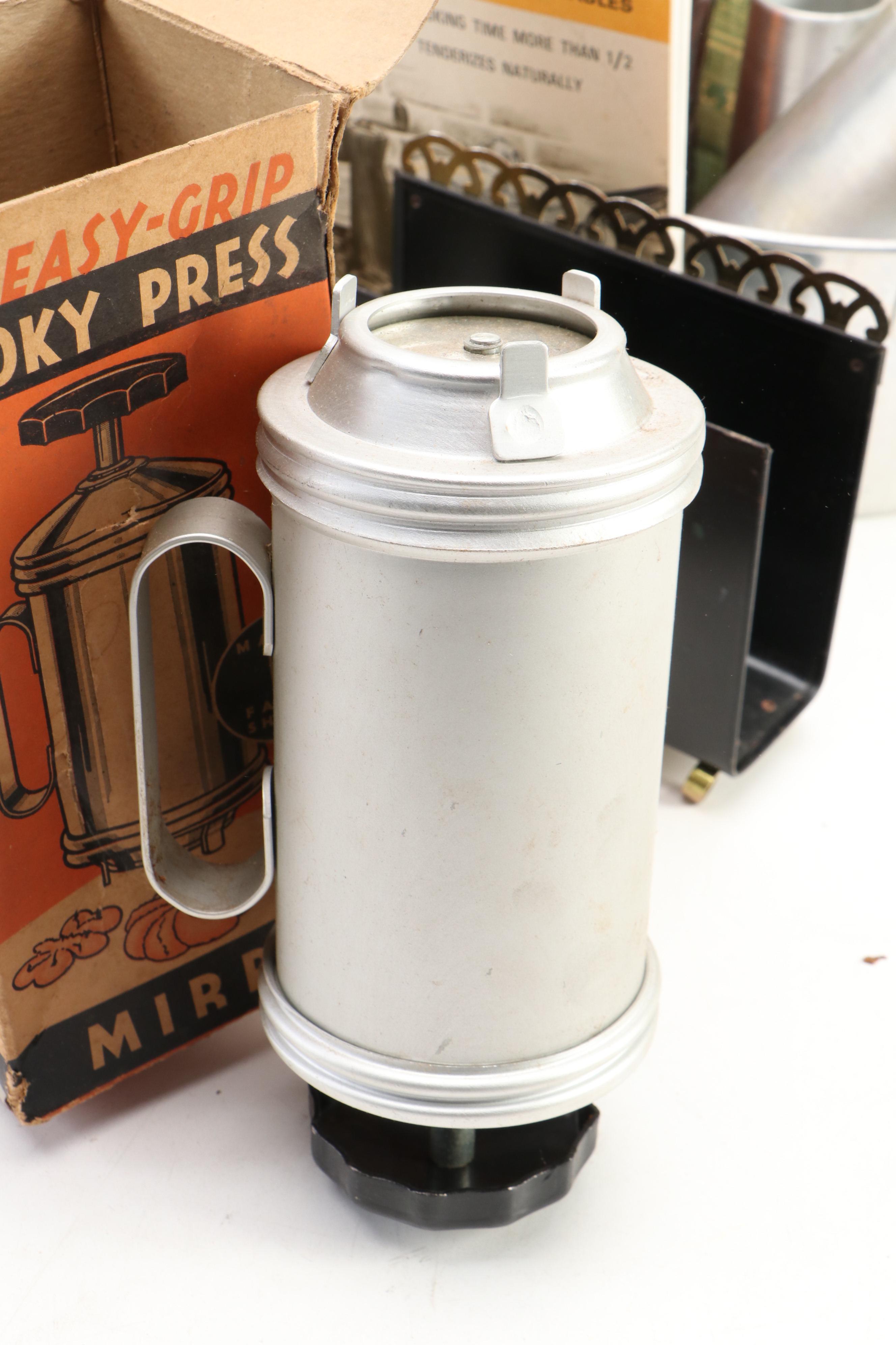 Mirro Aluminum Company Four Quart Pressure Cooker and Other Kitchen Gadgets