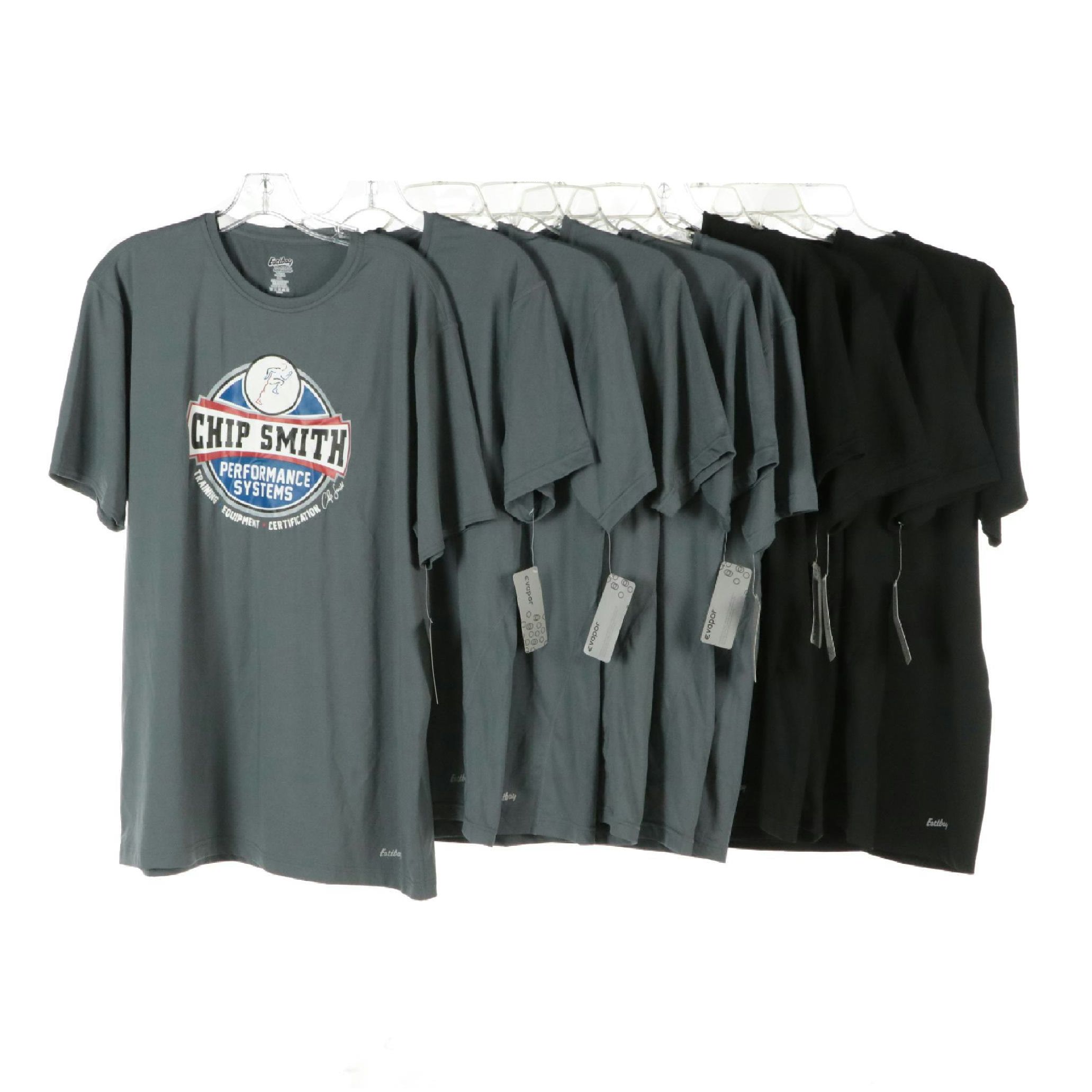 Men's Eastbay Chip Smith Performance Systems Logo T-Shirts, With Tags