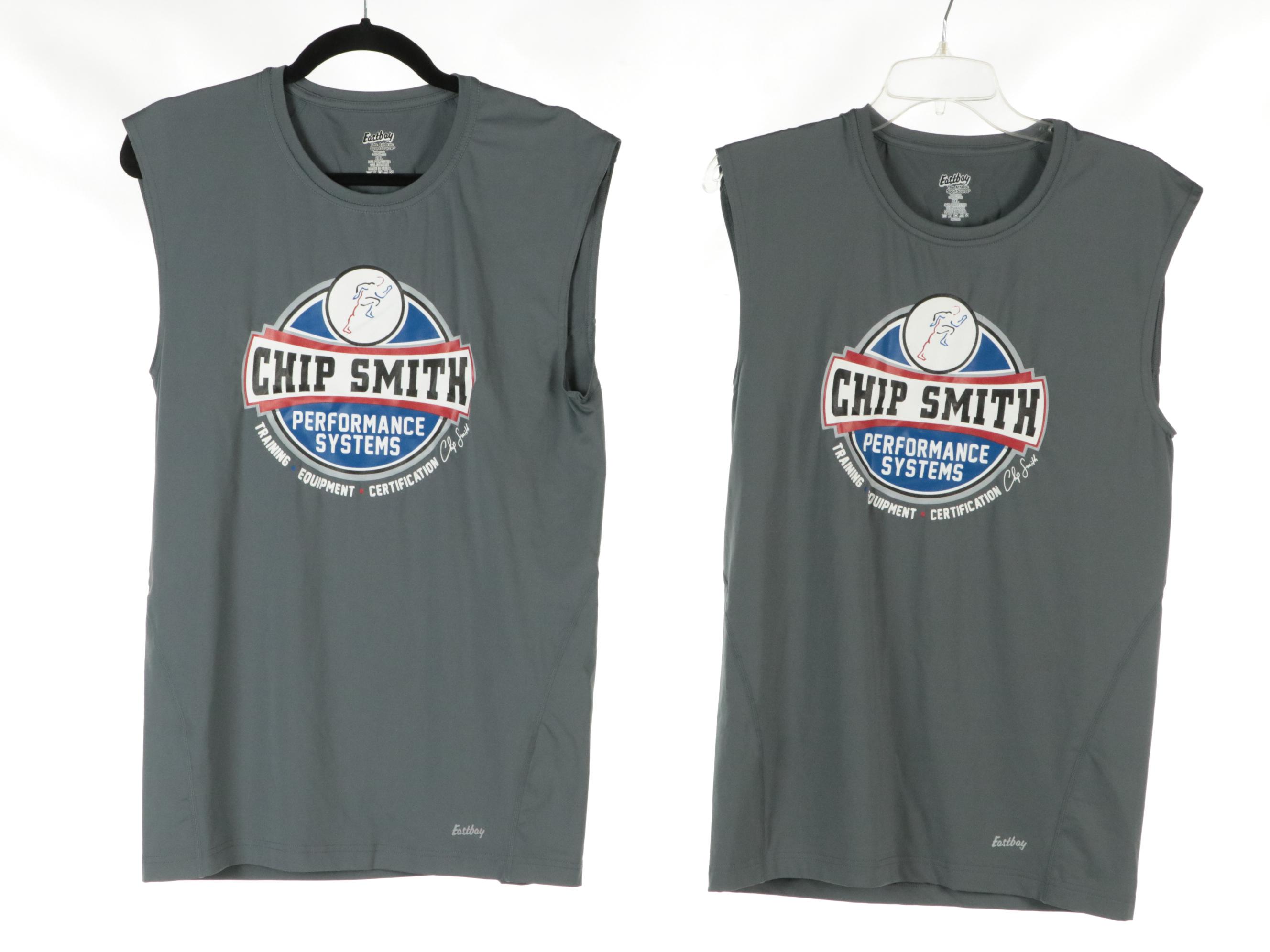 Men's Eastbay Chip Smith Performance Systems Logo T-Shirts, With Tags