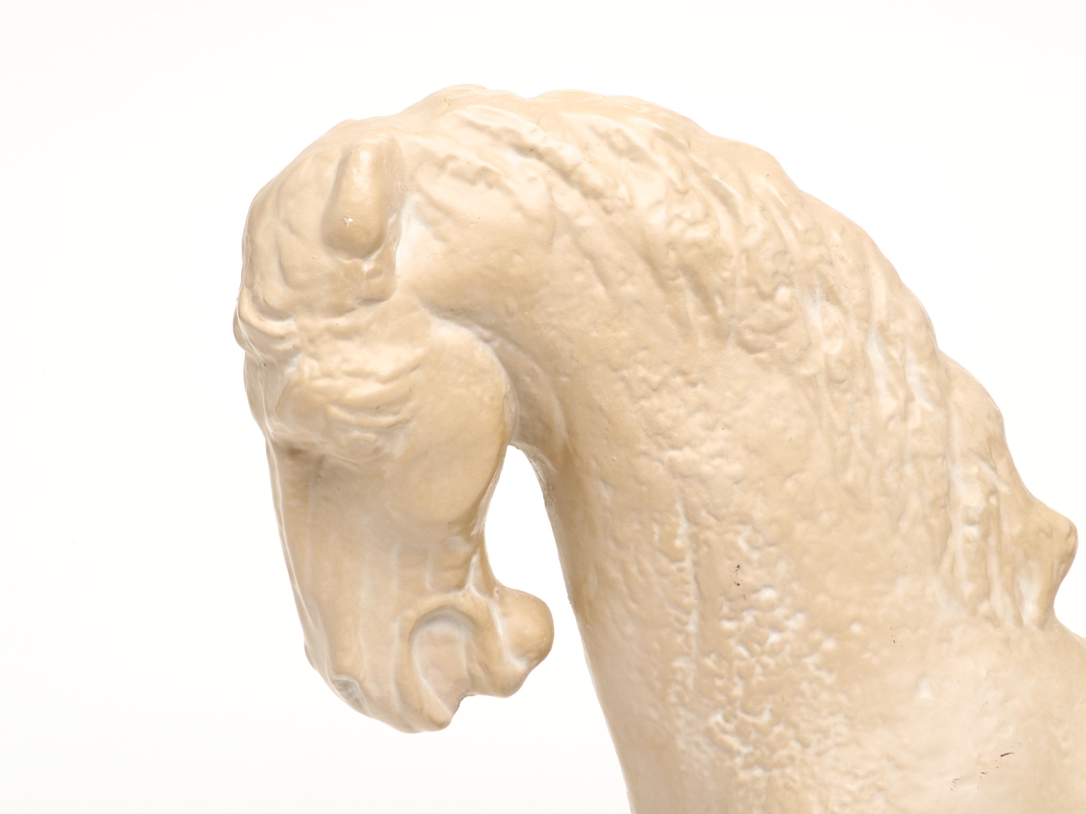 Tang Dynasty Style Ceramic Horse Figurine