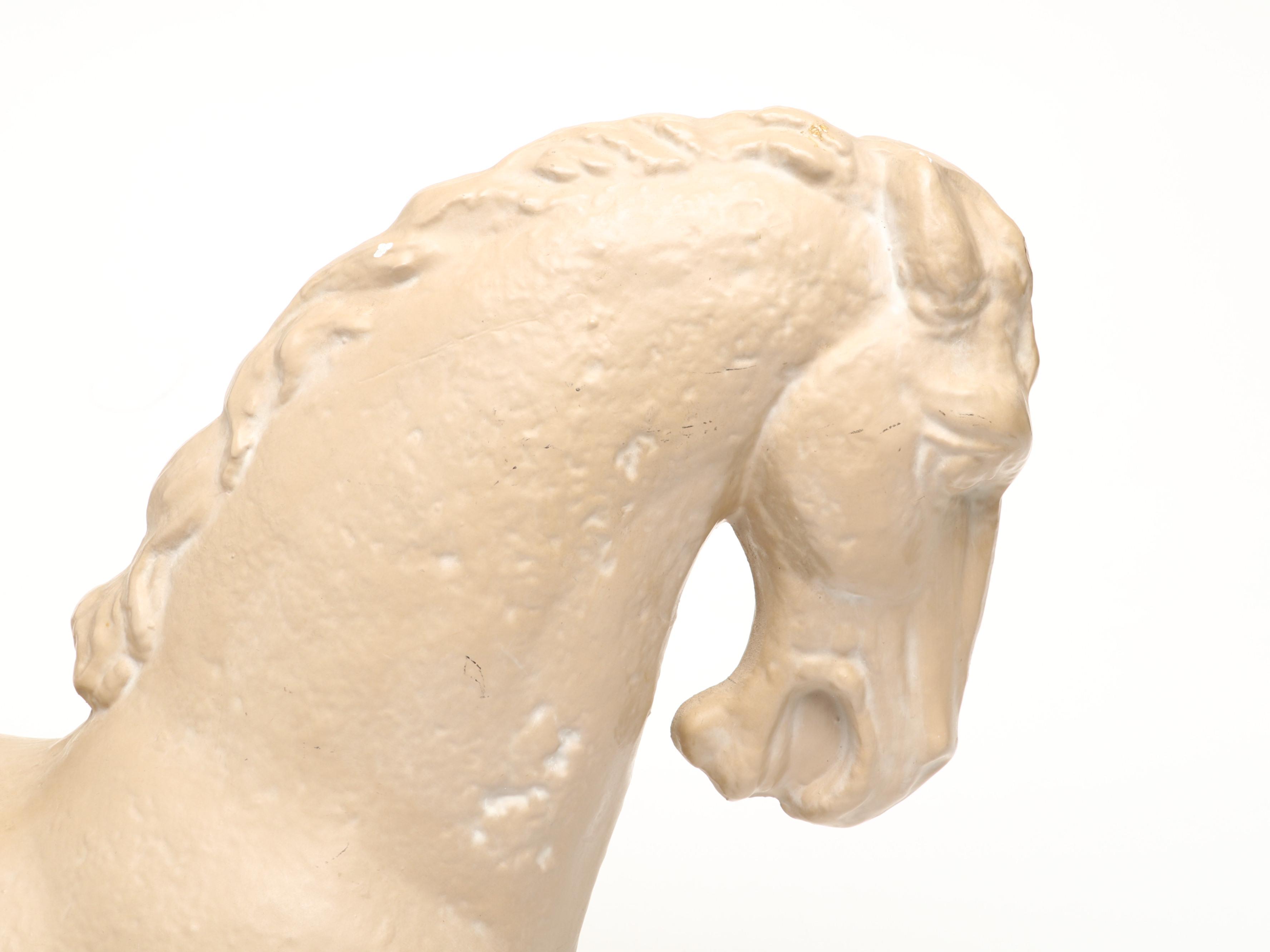 Tang Dynasty Style Ceramic Horse Figurine