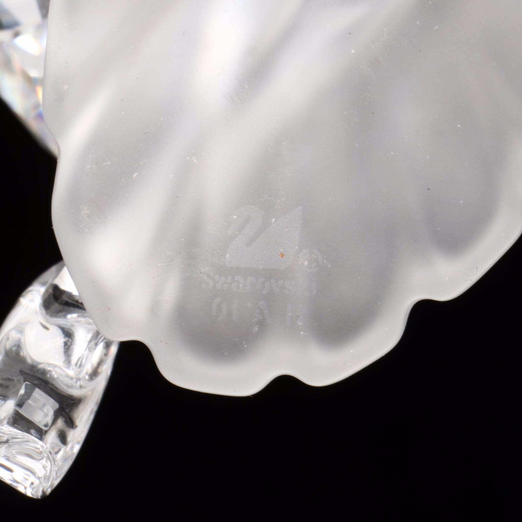 Swarovski Masquerade "Harlequin" Figurine with Rogaška Crystal Vase