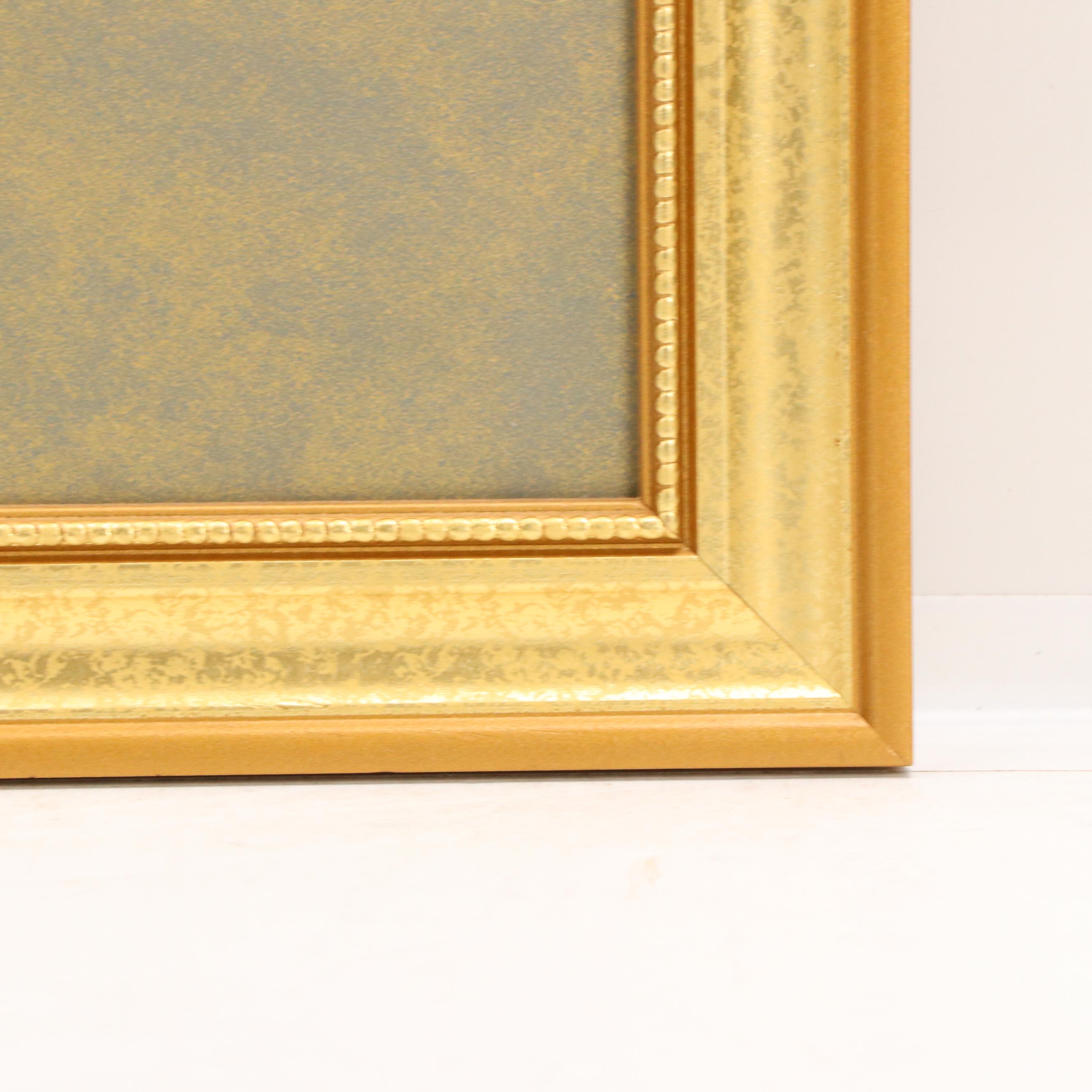 Prague Cityscape Oil Painting of Charles Bridge, 2001