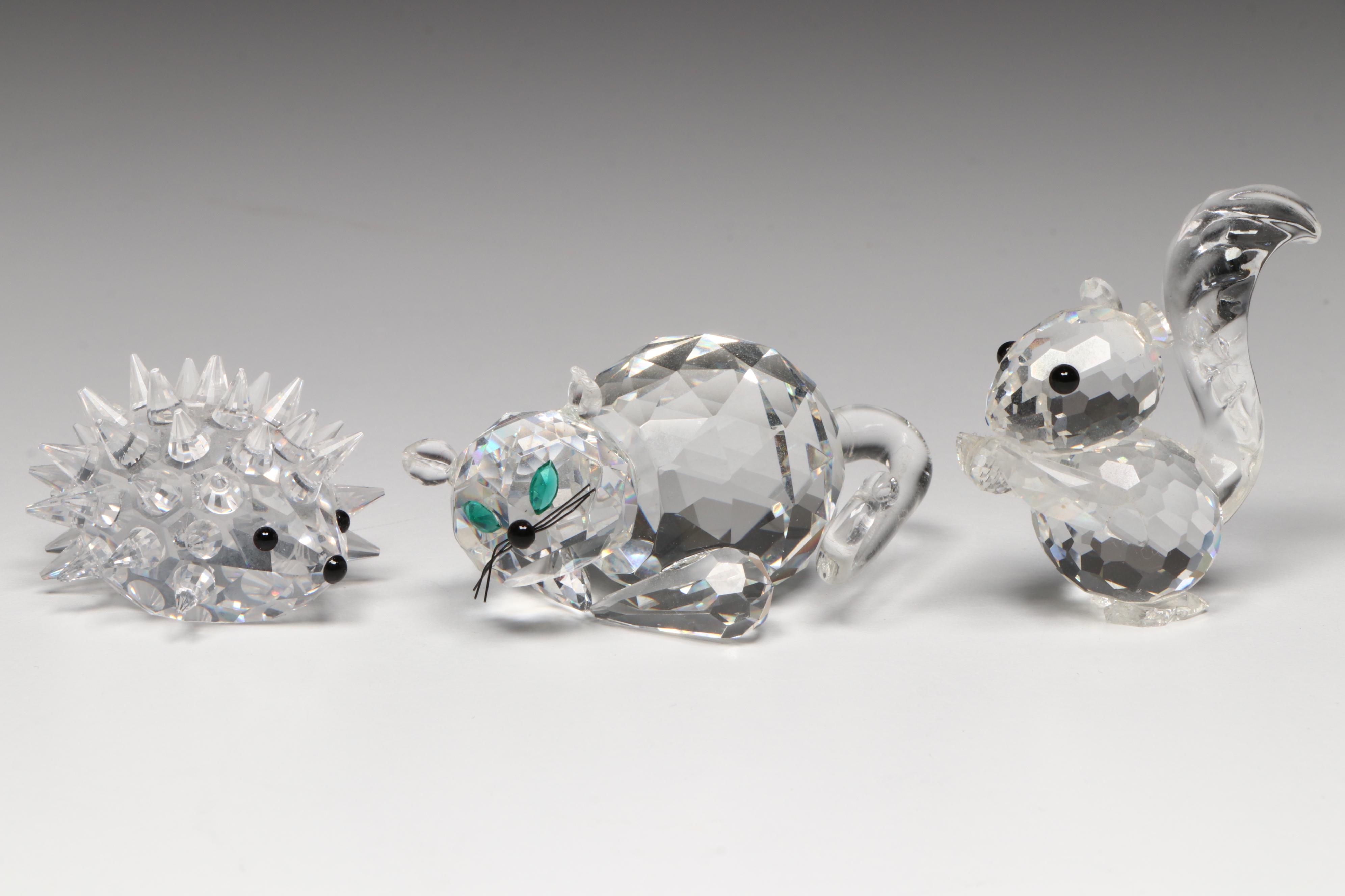 Swarovski Crystal Animal Figurines
