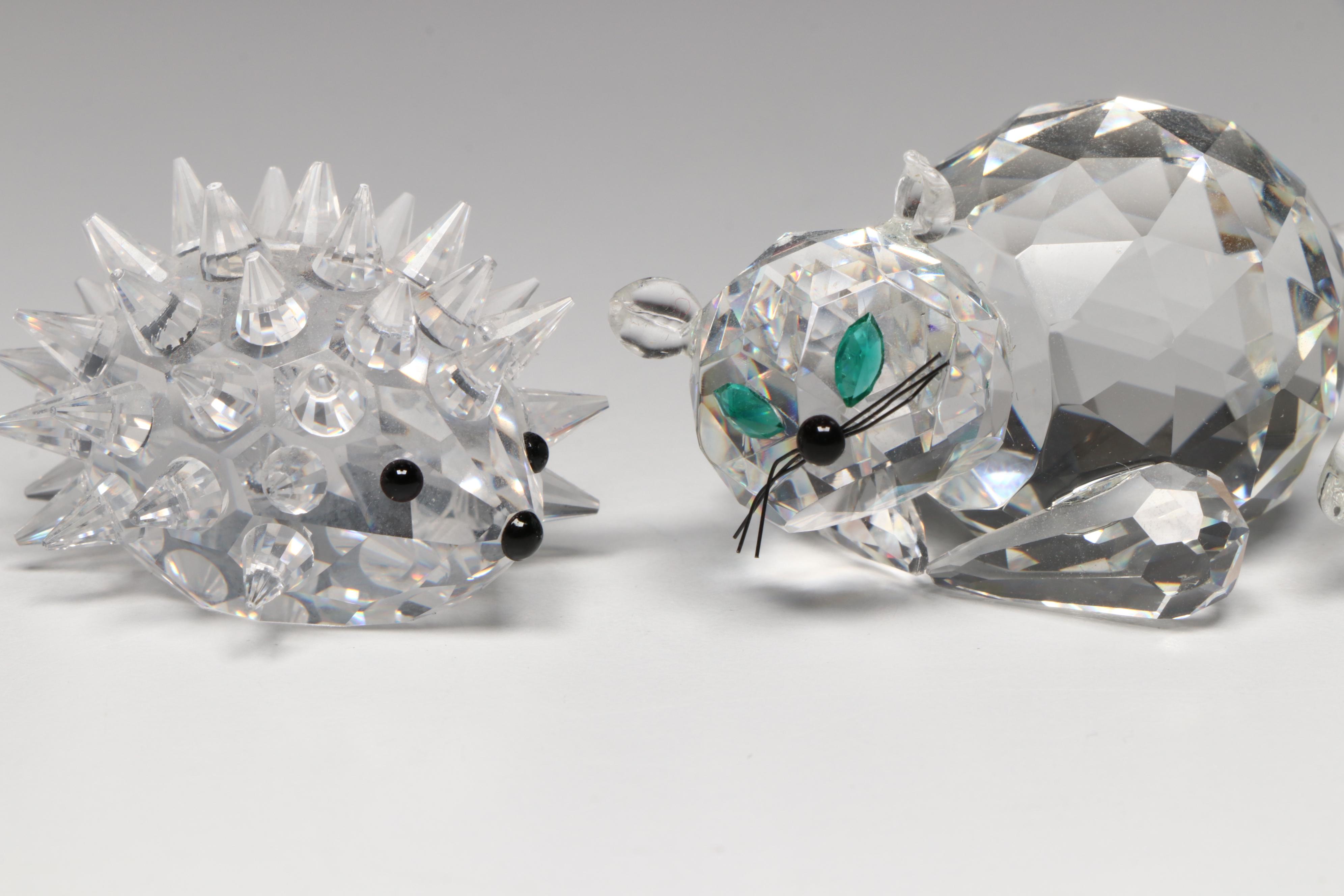 Swarovski Crystal Animal Figurines