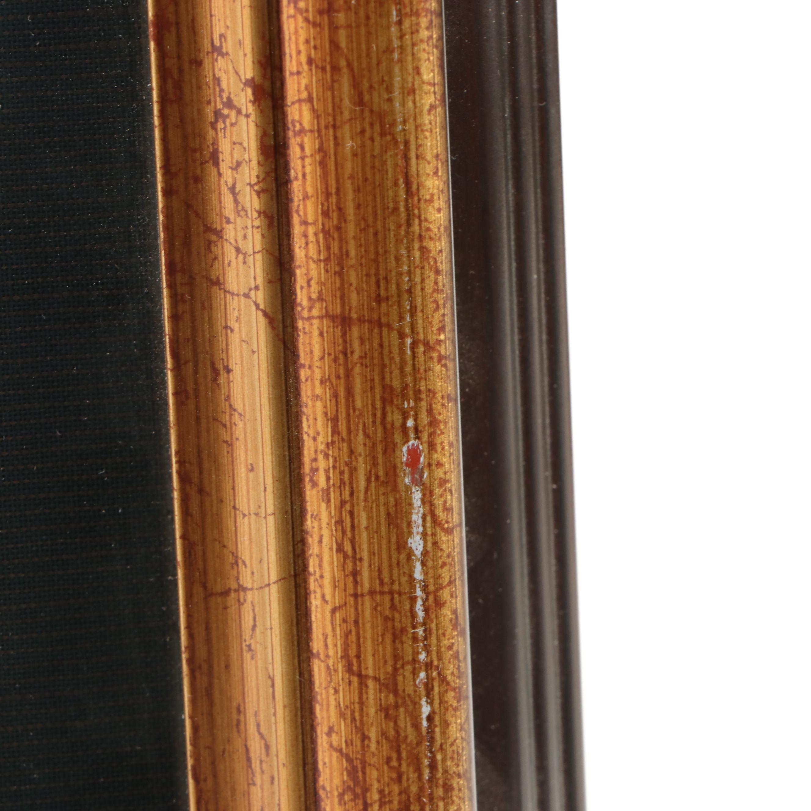 Framed Reproduction Prints of U.S and Candadian State Currencies