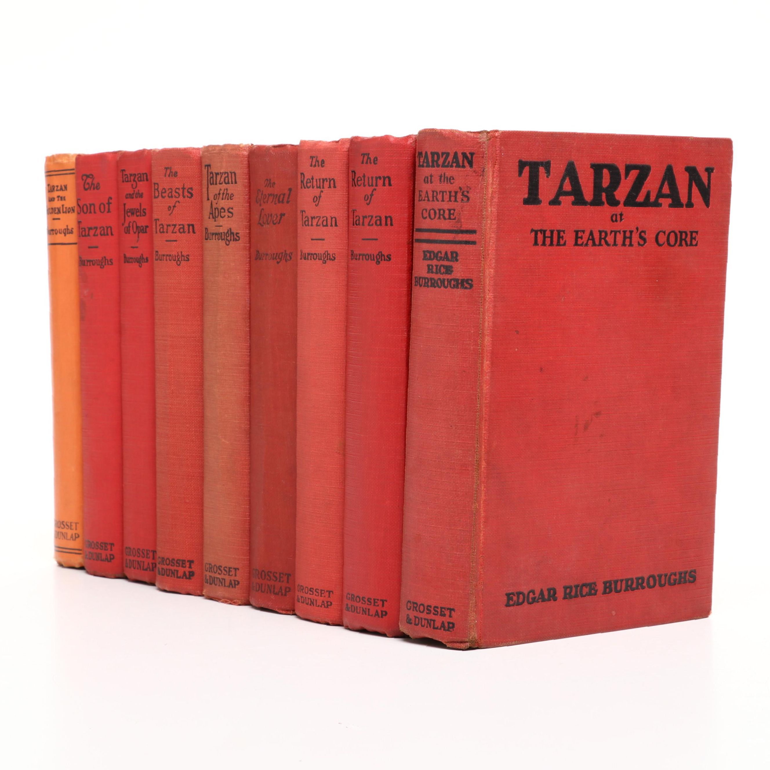 Early Printing "Tarzan of the Apes" and Other Editions by Edgar Rice Burroughs