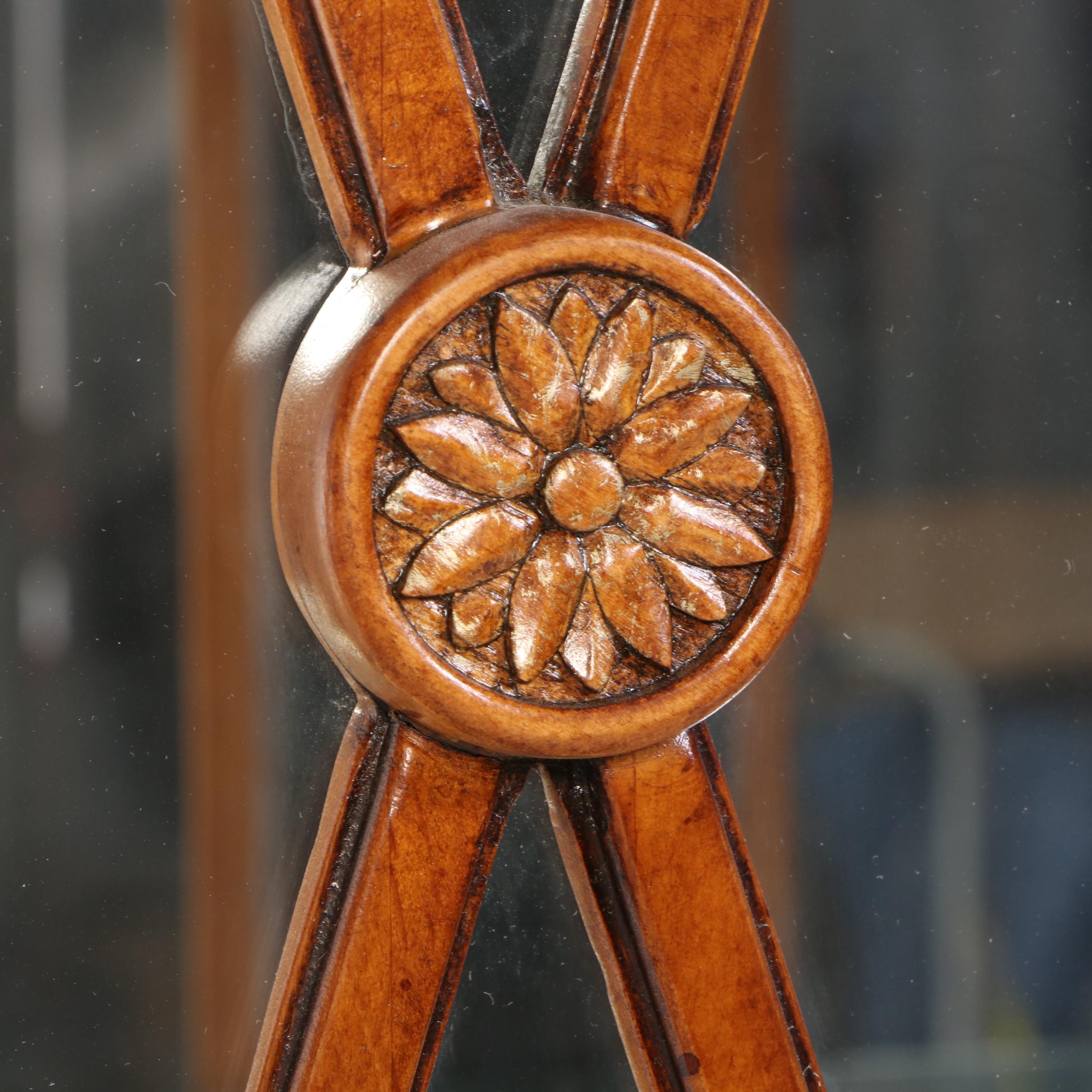 Lillian August for Drexel-Heritage Painted Wood Display Cabinet