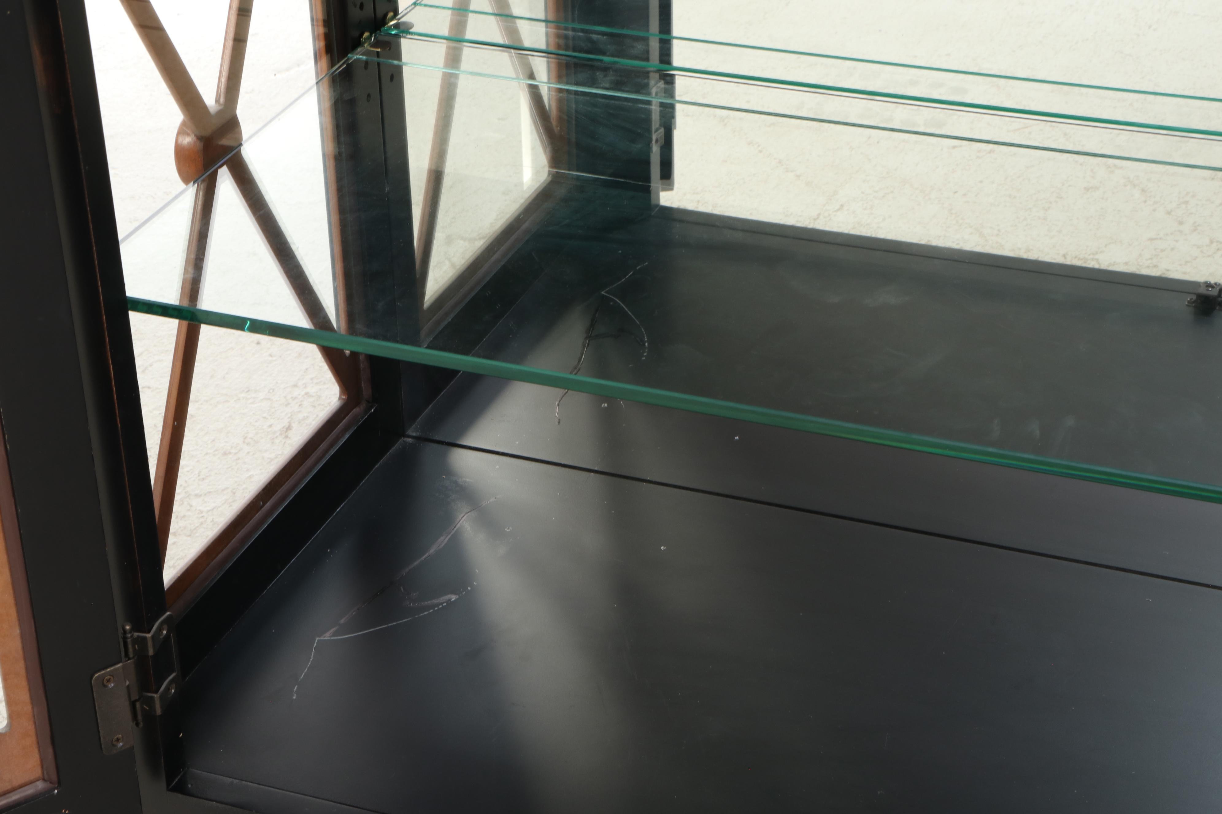 Lillian August for Drexel-Heritage Painted Wood Display Cabinet