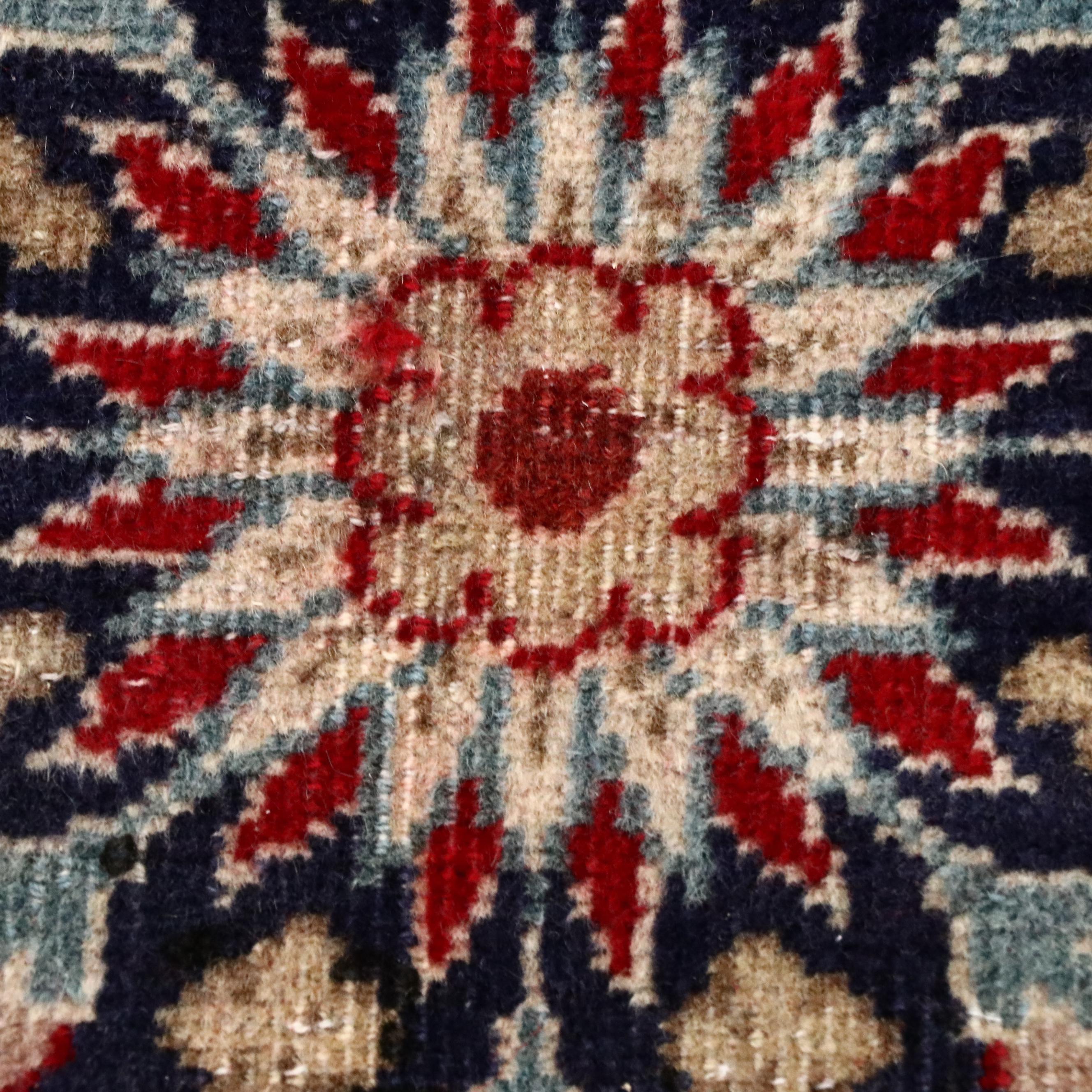 7'7 x 11'3 Hand-Knotted Persian Nain Area Rug