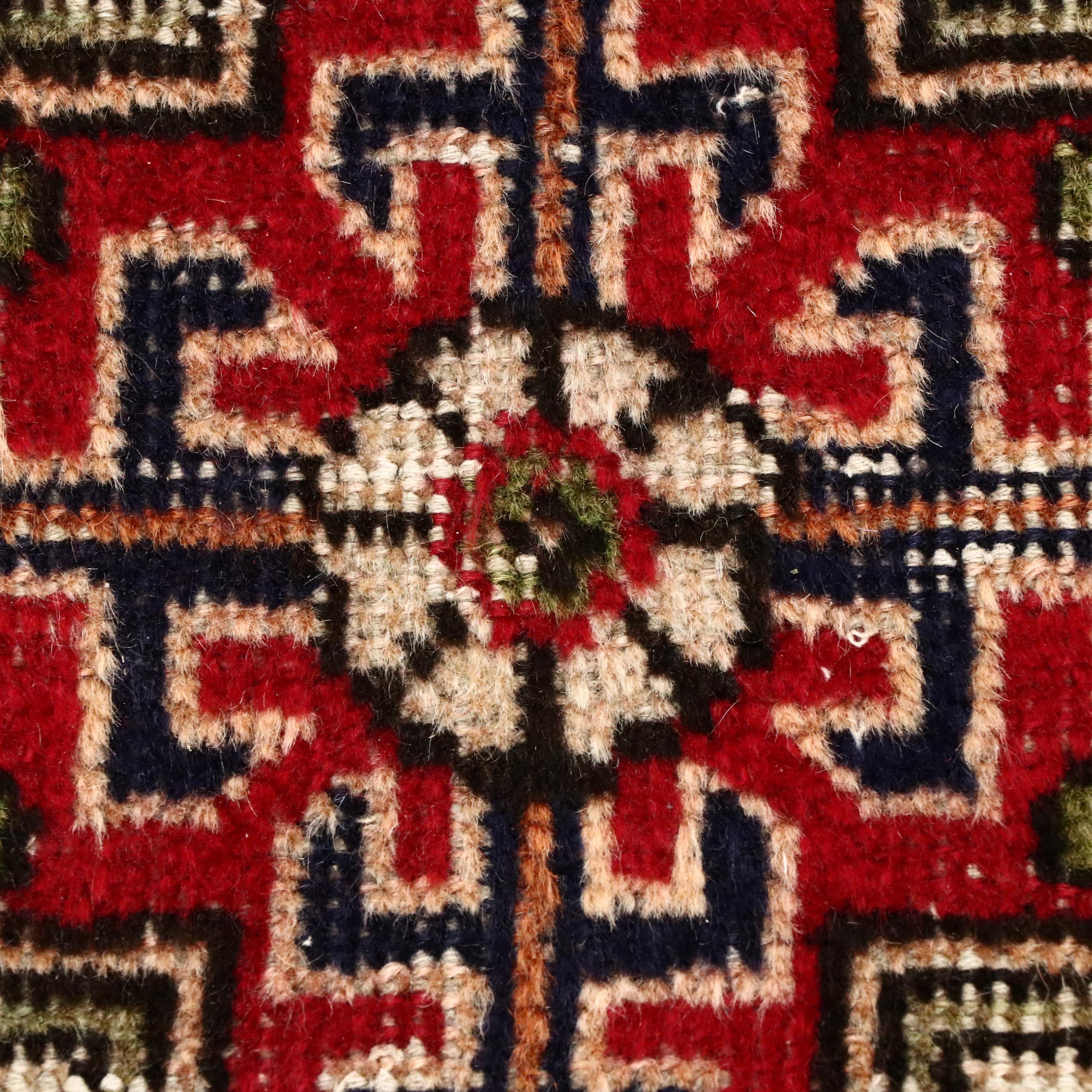 9'9 x 12'5 Hand-Knotted Persian Heriz Room-Sized Rug