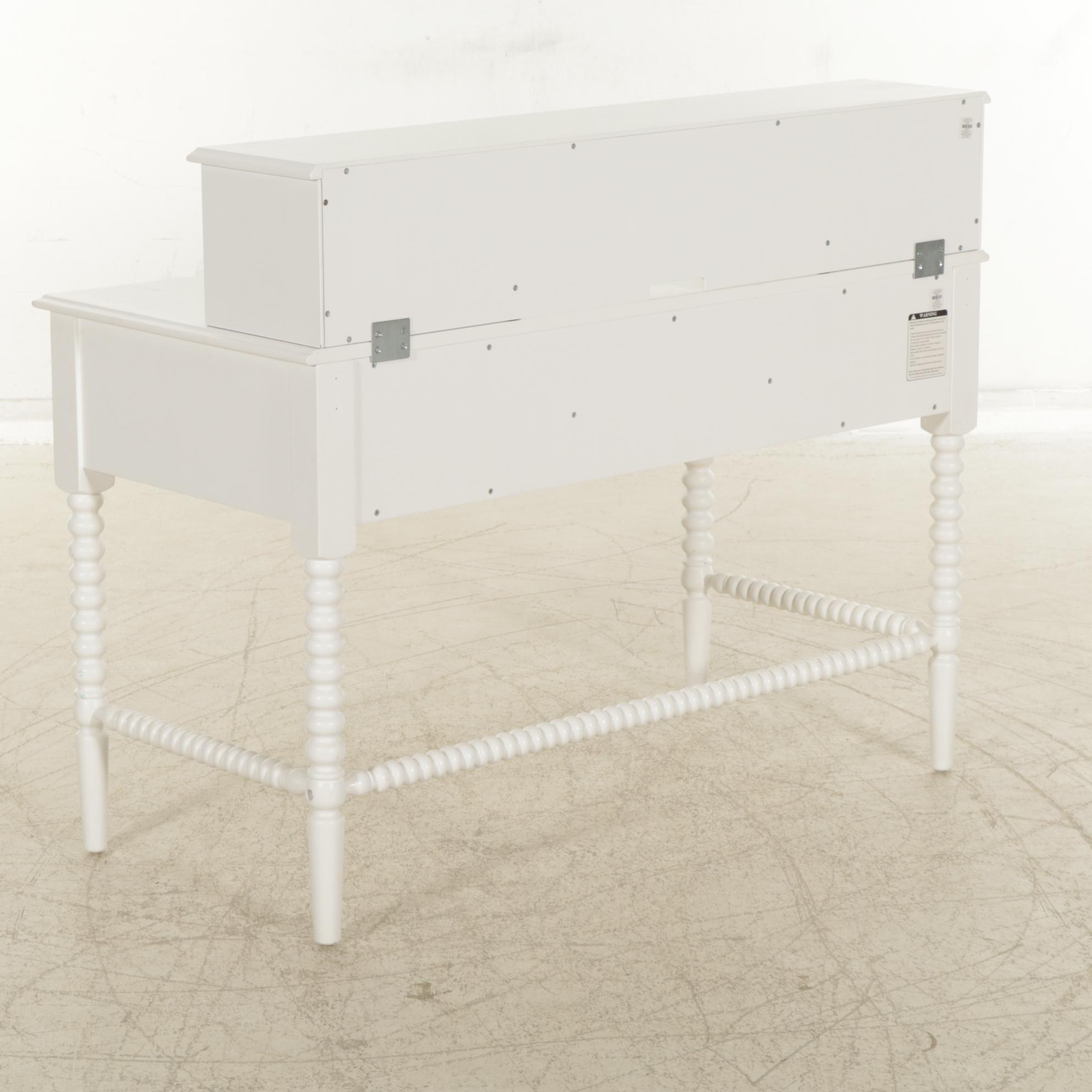 The Land of Nod White Jenny Lind Style Desk, 2015