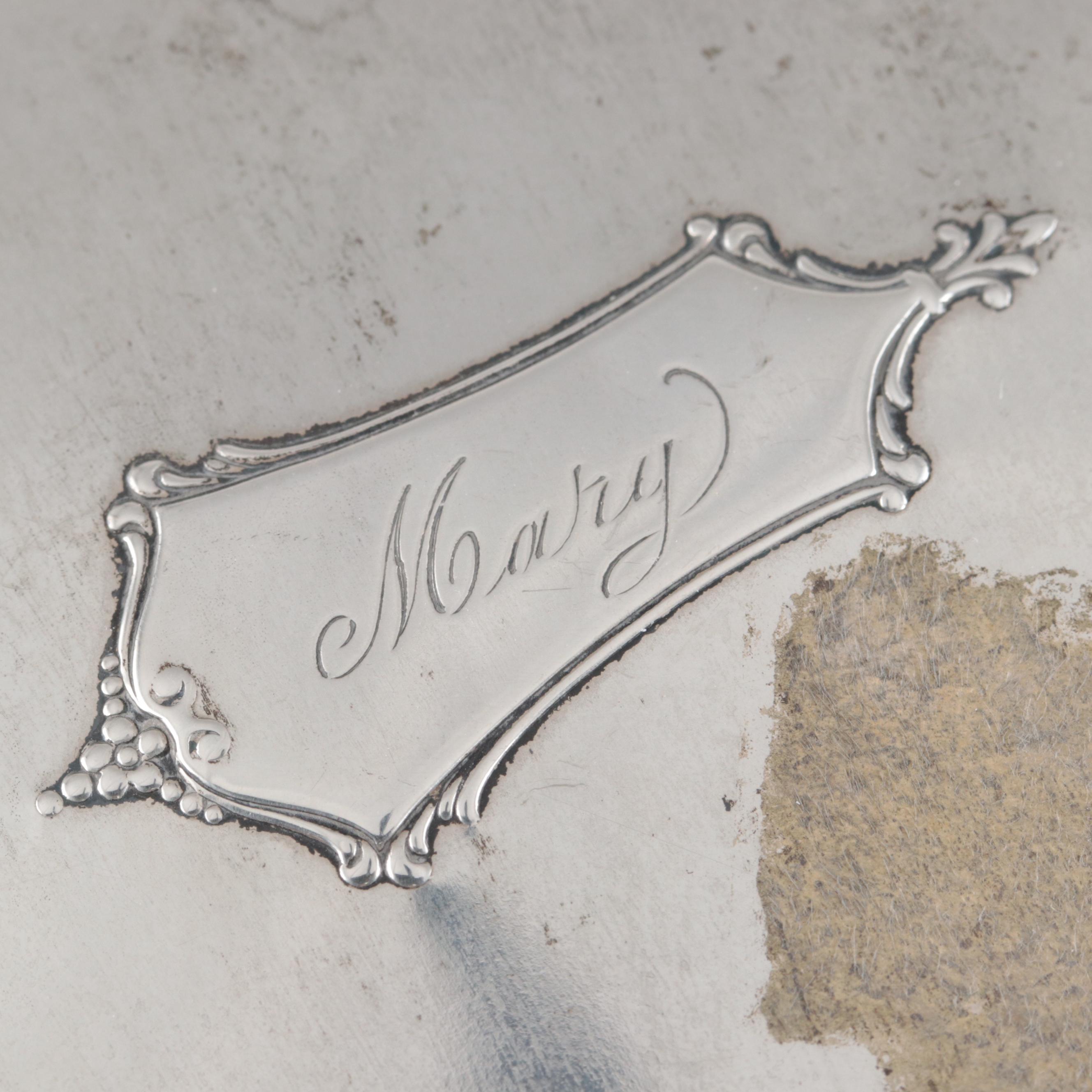 Towle Sterling Candle Holders, Empire Sterling Shakers, and Sterling Vanity Jar