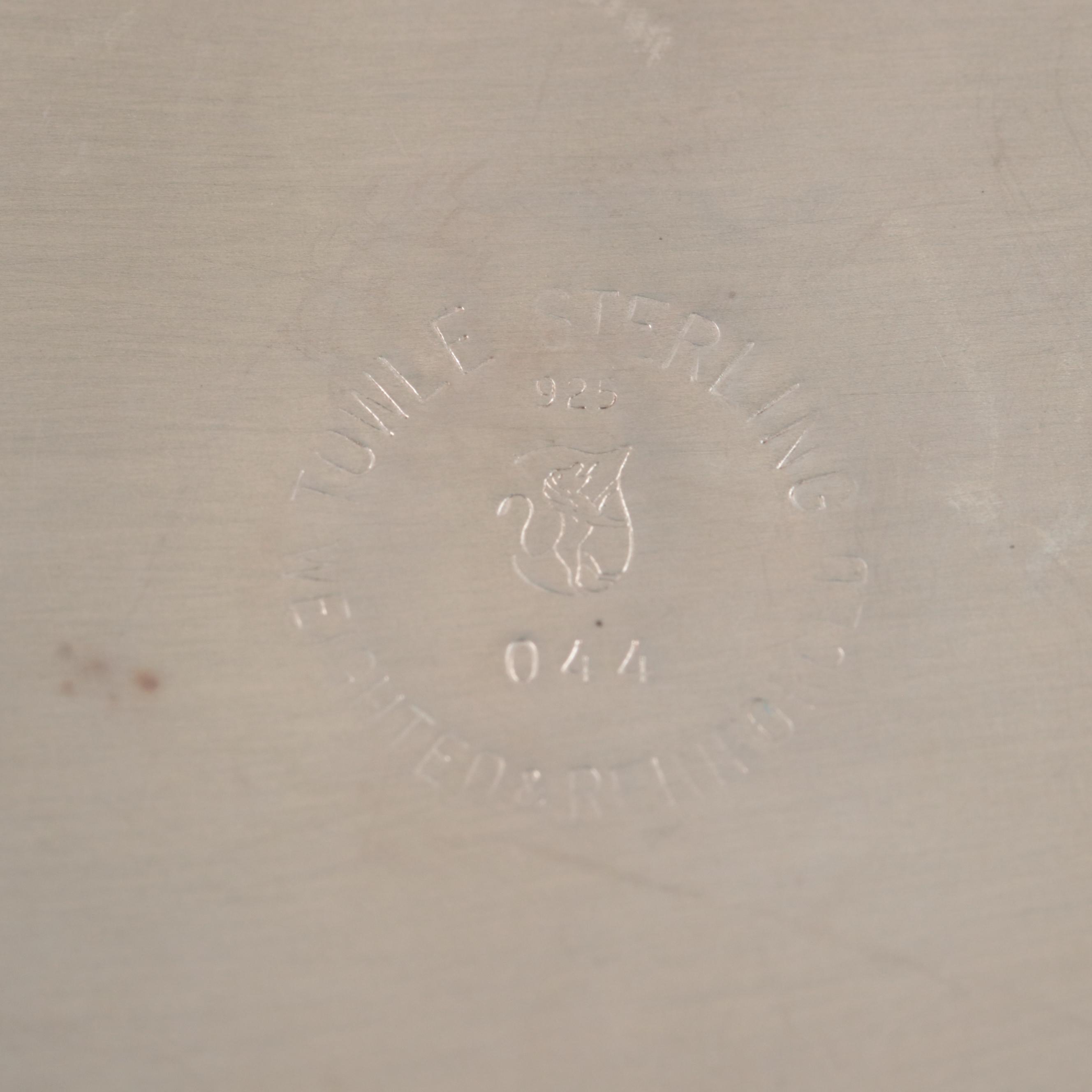 Towle Sterling Candle Holders, Empire Sterling Shakers, and Sterling Vanity Jar